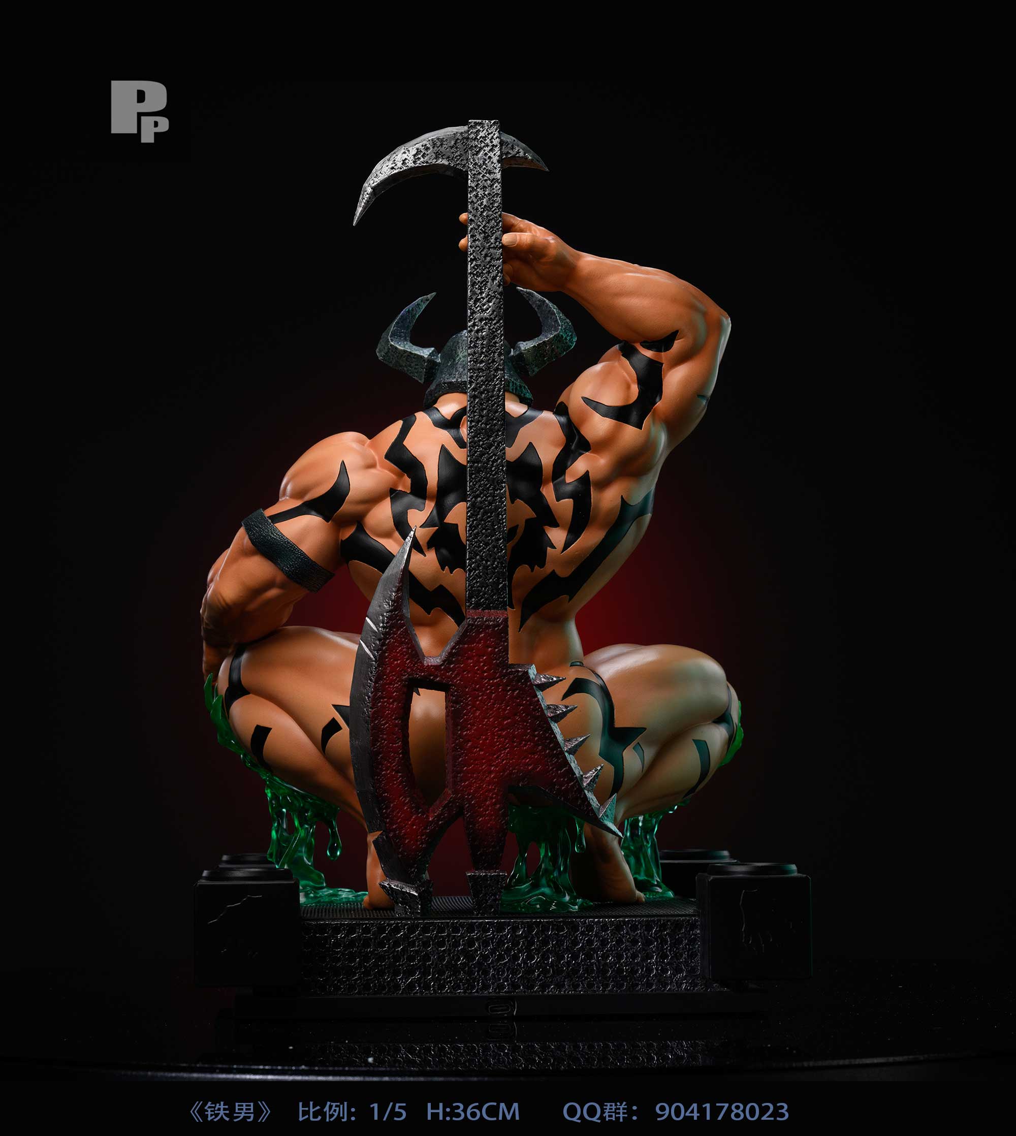 In stock-League of Legends Mordekaiser Statue GK Figure(18+MALE)PP Studio