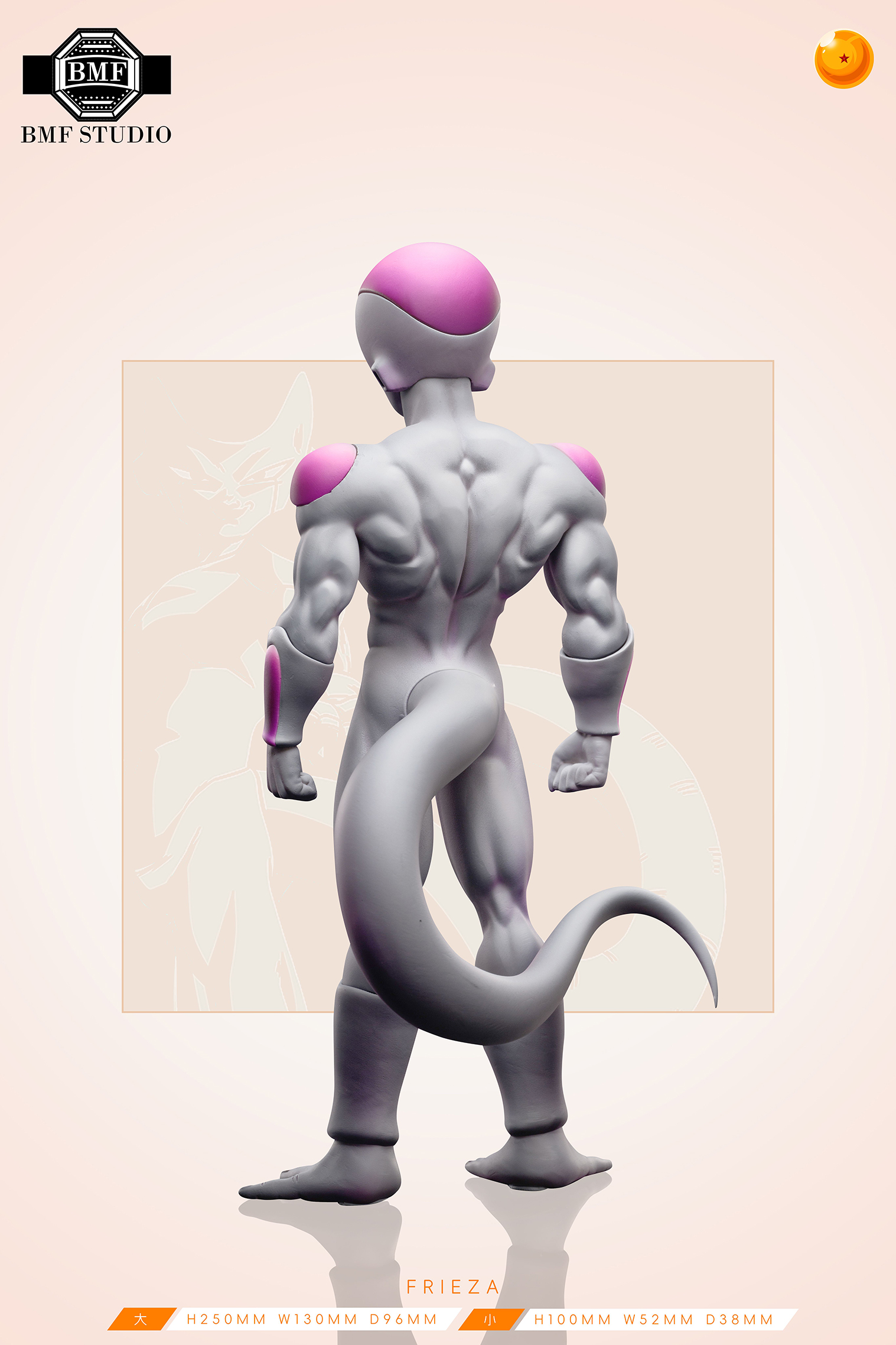 Pre-sale Frieza Completion Plan 01 Frieza's First Appearance Style 1 1/6 Light and Shadow Coating 2 1/6 Animation Version 3 1/15 Pocket Illustrations(GK)-KWII-GK