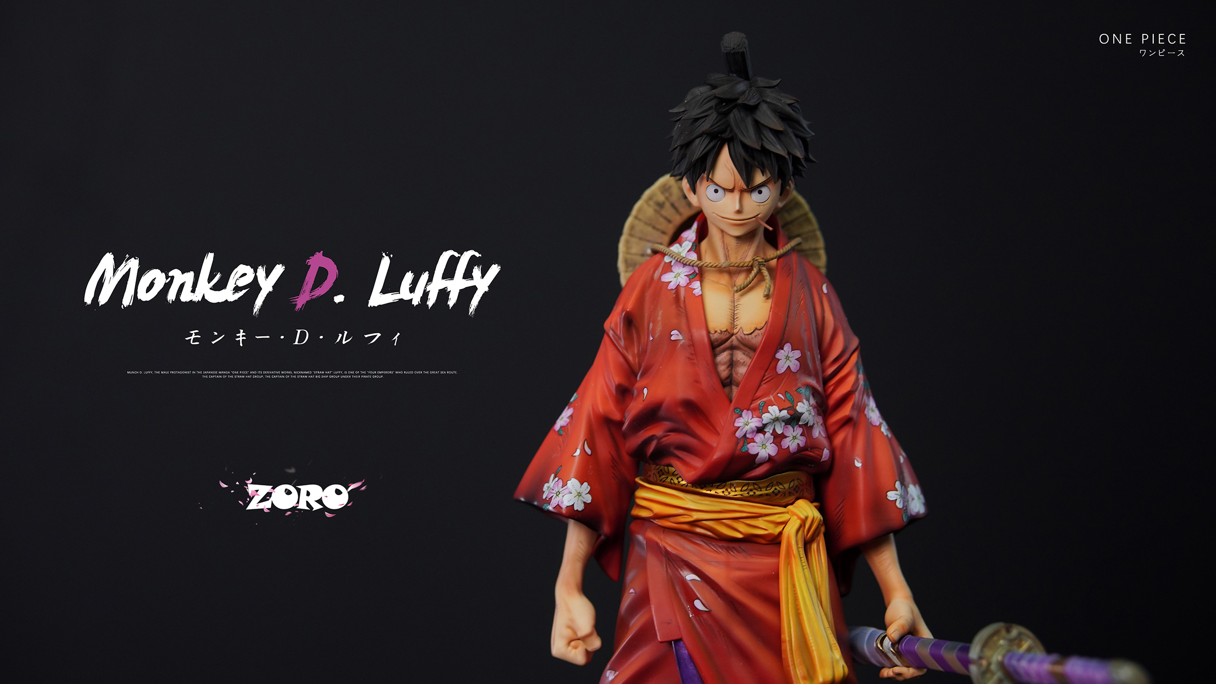 Pre-sale Private Luffy One Piece One Piece GK Limited Edition Statue Model Work Private Luffy Size Height 23(GK)-KWII-GK