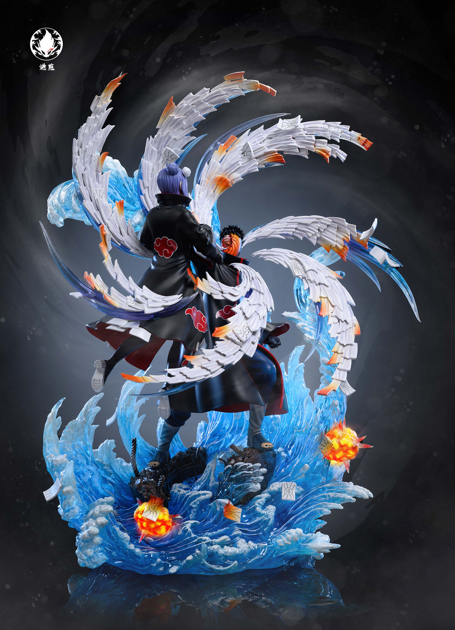 Pre-sale Randian Xiaonan Naruto GK Limited Edition Statue Model Scale 1.7, height about 52. width 37, depth 40cm (GK)-KWII-GK