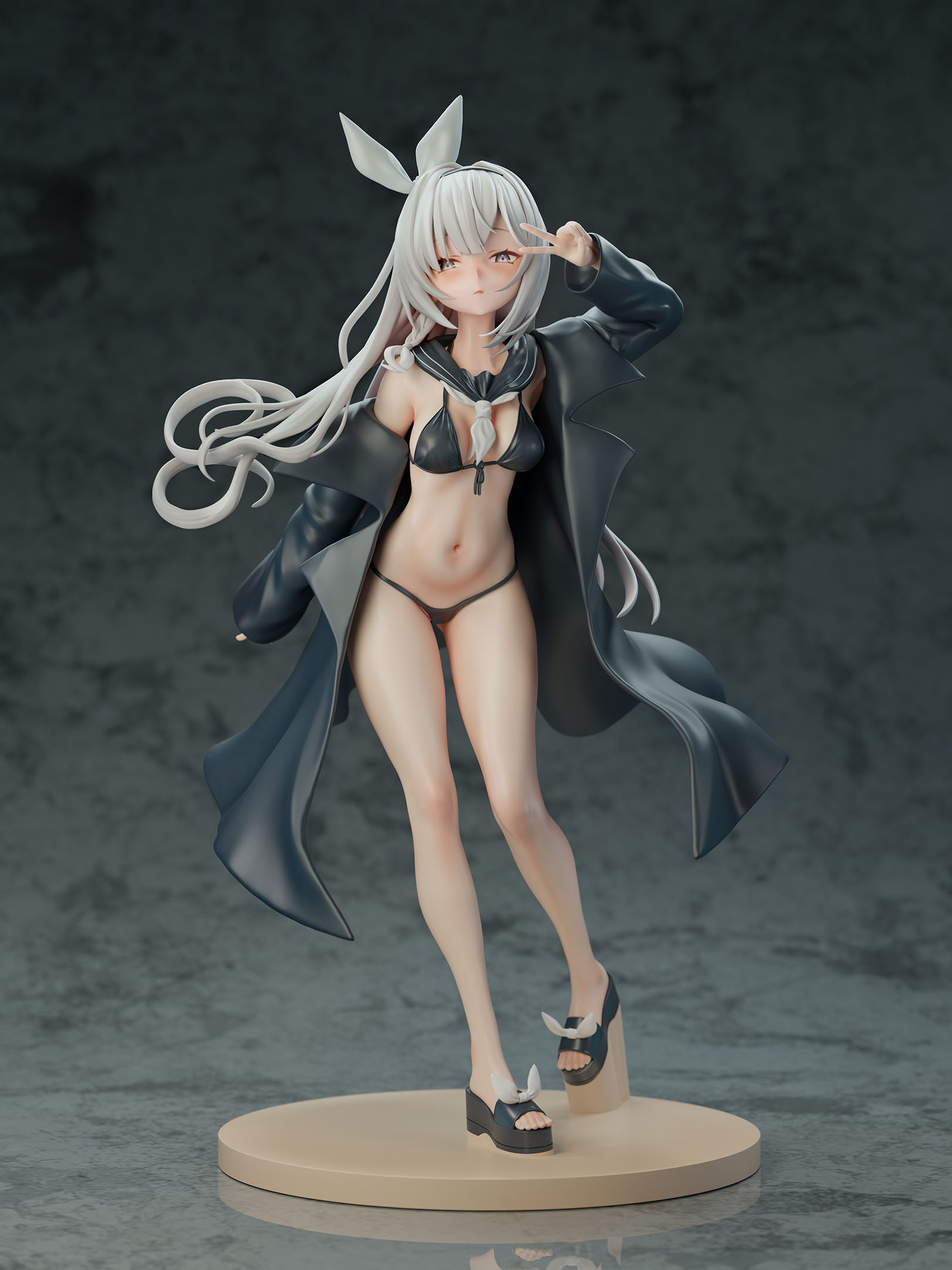 Pre-sale Fix cast (FC) - Azur Lane Prana ratio 1/6 ratio size 22cm*11cm*11cm (GK)-KWII-GK
