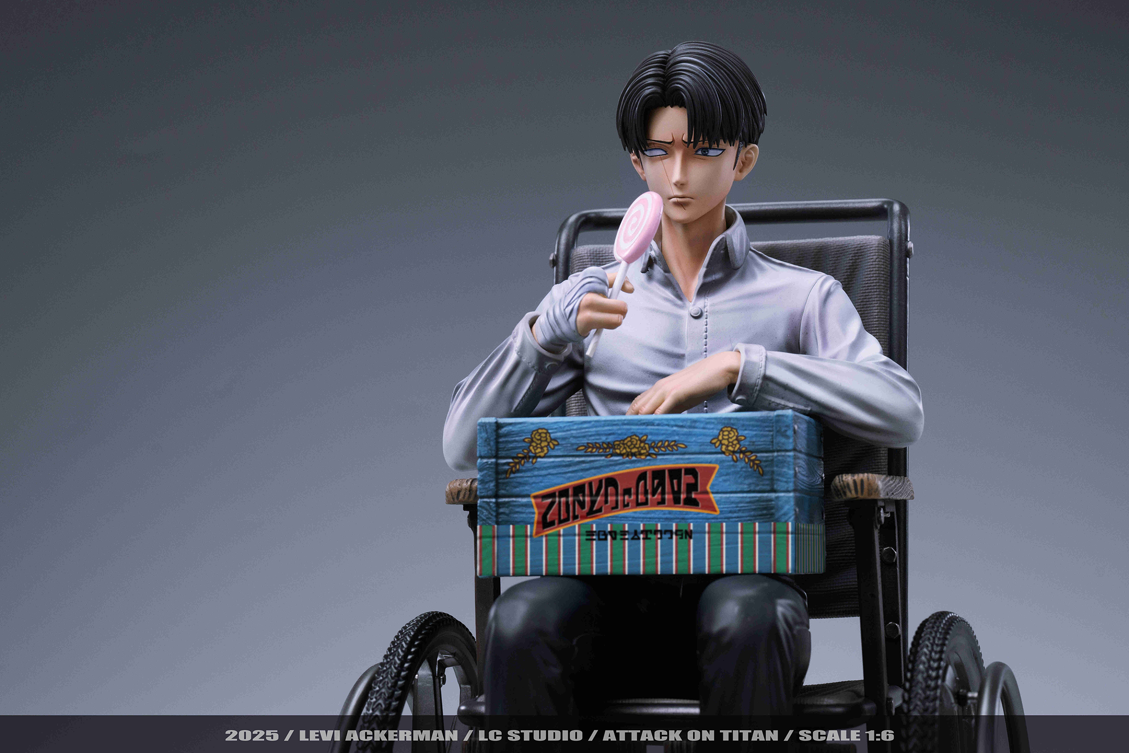 Pre-sale LC Levi Levi Farewell Sofa Wheelchair Levi Attack on Titan GK Statue Model Name Levi Levi Farewell Scale 1/6 (GK)-KWII-GK