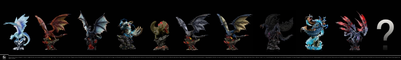 Pre-sale Name of work Monster Hunter Resonance Series - 008 Tianhui Dragon Dimensions of work Height 31.5cm Depth 25.3cm Width 18.8cm (GK)-KWII-GK