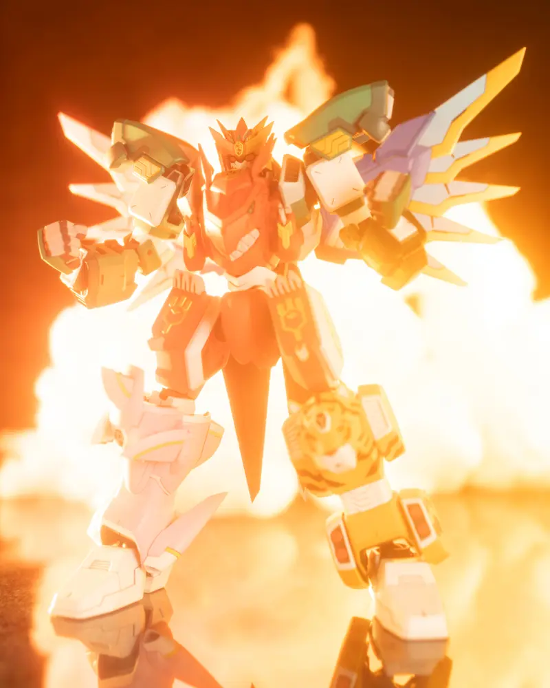 Kotobukiya - Sentai Red Isekai de Boukensha ni Naru Maximum Kizuna Kaiser Plastic Model (Licensed)Statue(GK)