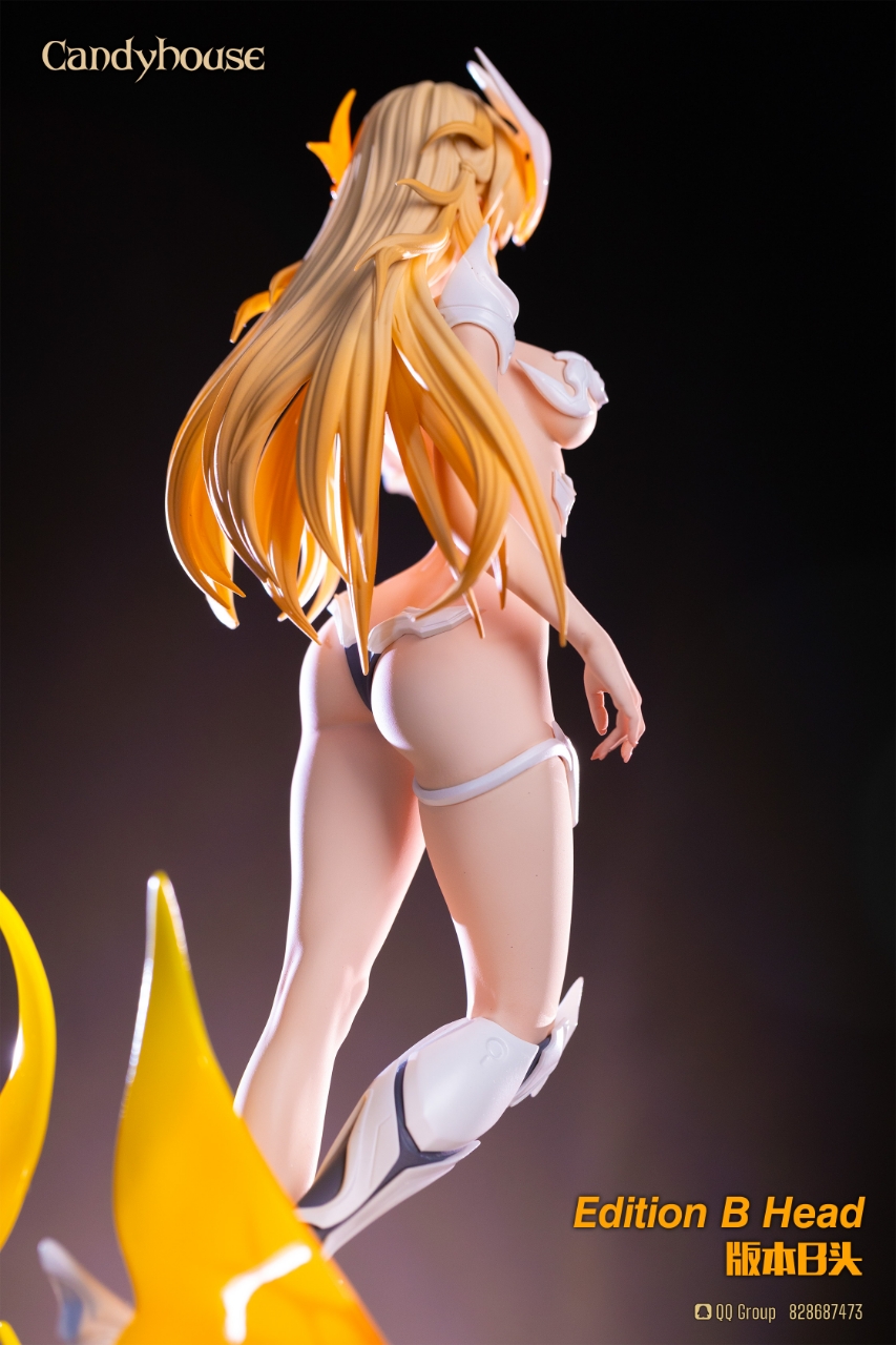 Pre-sale Mechanical Girl · Butterfly Shadow/Mechanical Girl · Butterfly Shadow Interchangeable double-head sculpture Material imported PolyStone, imported PU Size 29cm (height) * 17cm (width) * 15cm (depth) (GK)-KWII-GK