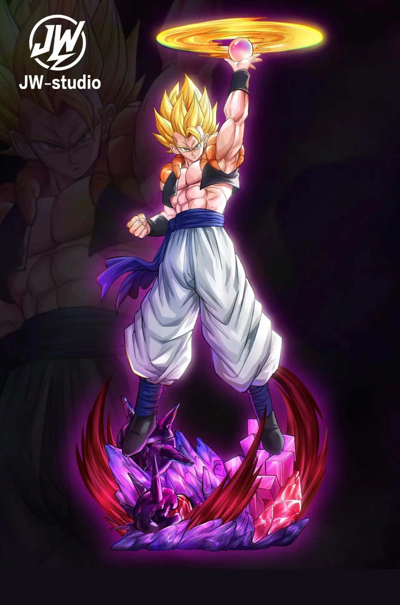 JW Studio - Dragon Ball Twin Kings Gogeta Statue(GK)