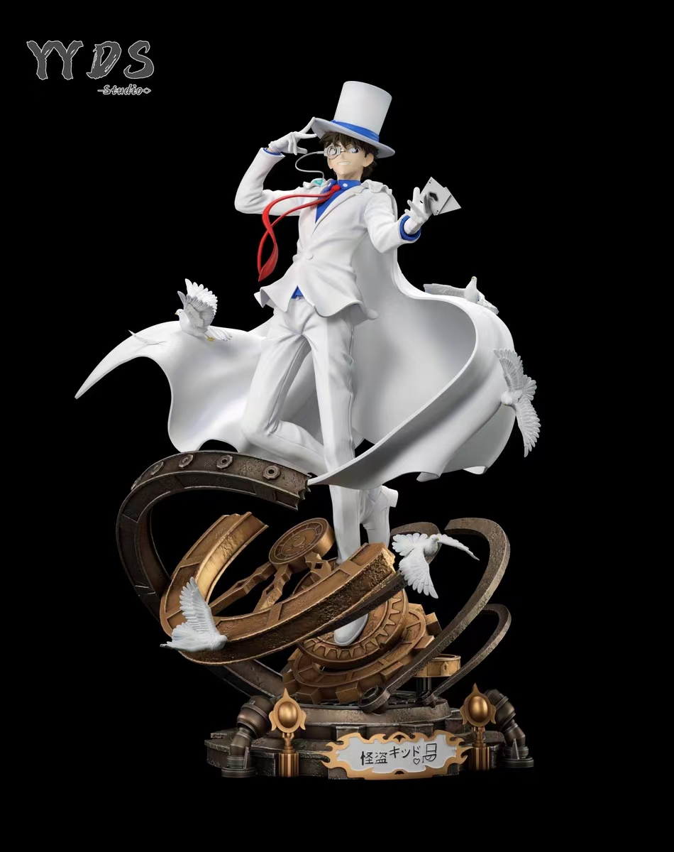 Pre-sale Conan--Kaito Kid [Size]: Length 25CM Width 24CM Height 37CM [Scale] 1/6 (GK)