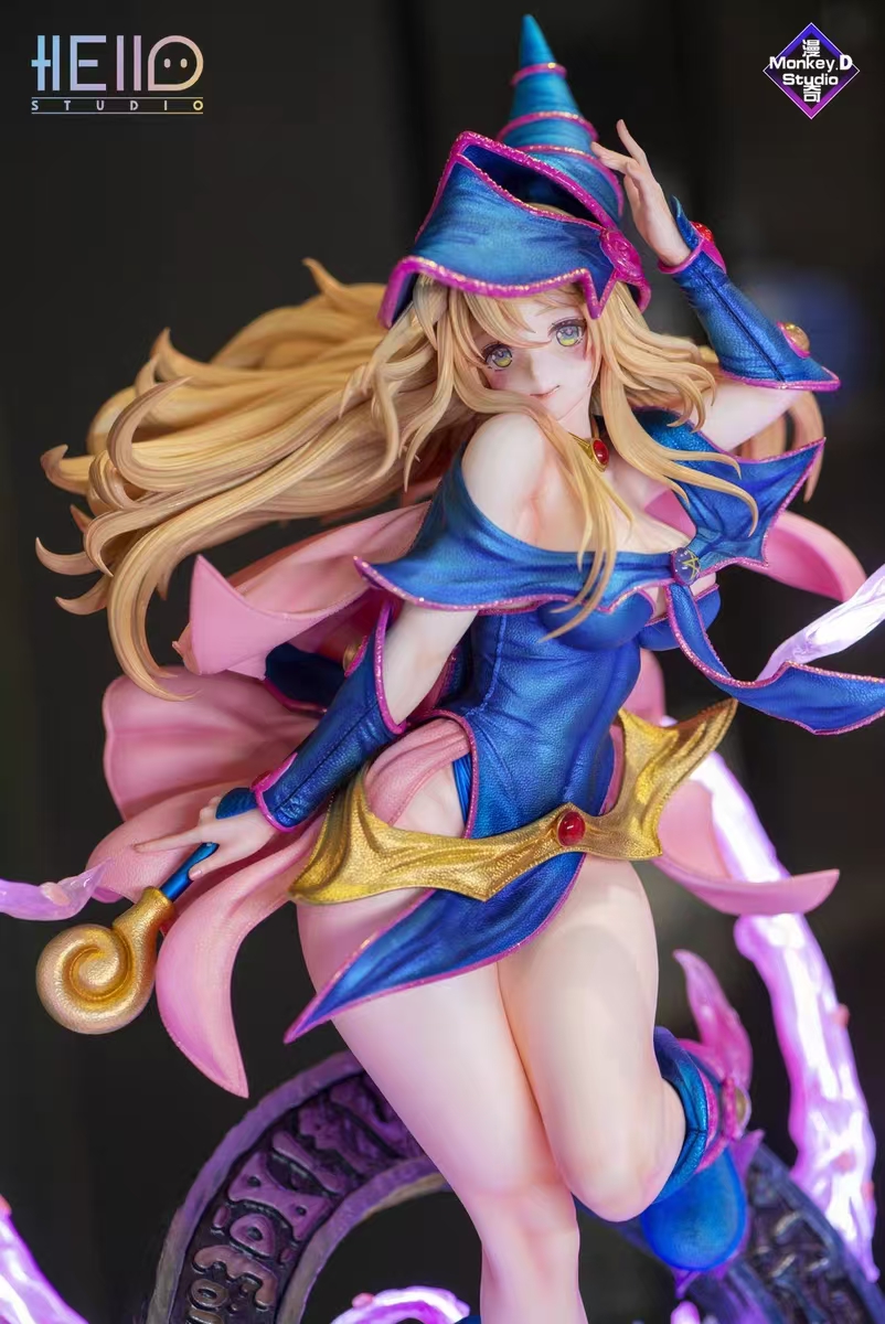 In stock Work Yu-Gi-Oh! - Dark Magician Girl Size Height 55CM Width 40CM Depth 27CM Scale 1/4 (GK)-KWII-GK