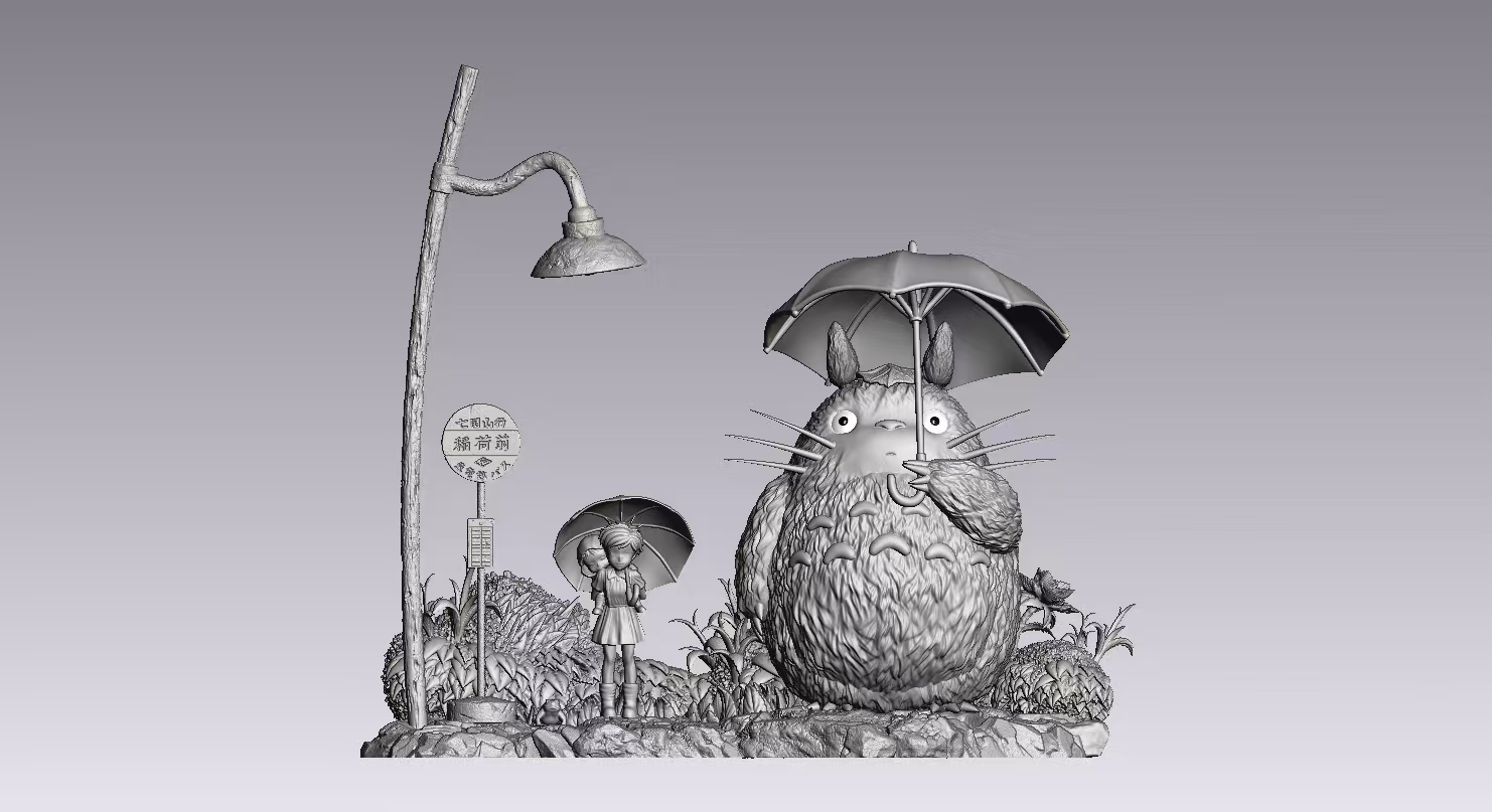 Takumi Studio Miyazaki Series First Bomb - My Neighbor Totoro's First Encounter First Bomb GK, Pre-sale-KWII-GK