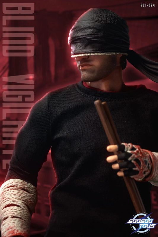 Marvel SST-024 Daredevil 1/6 Scale Soldier Statue GK, Pre-sale, Soosootoys Studio