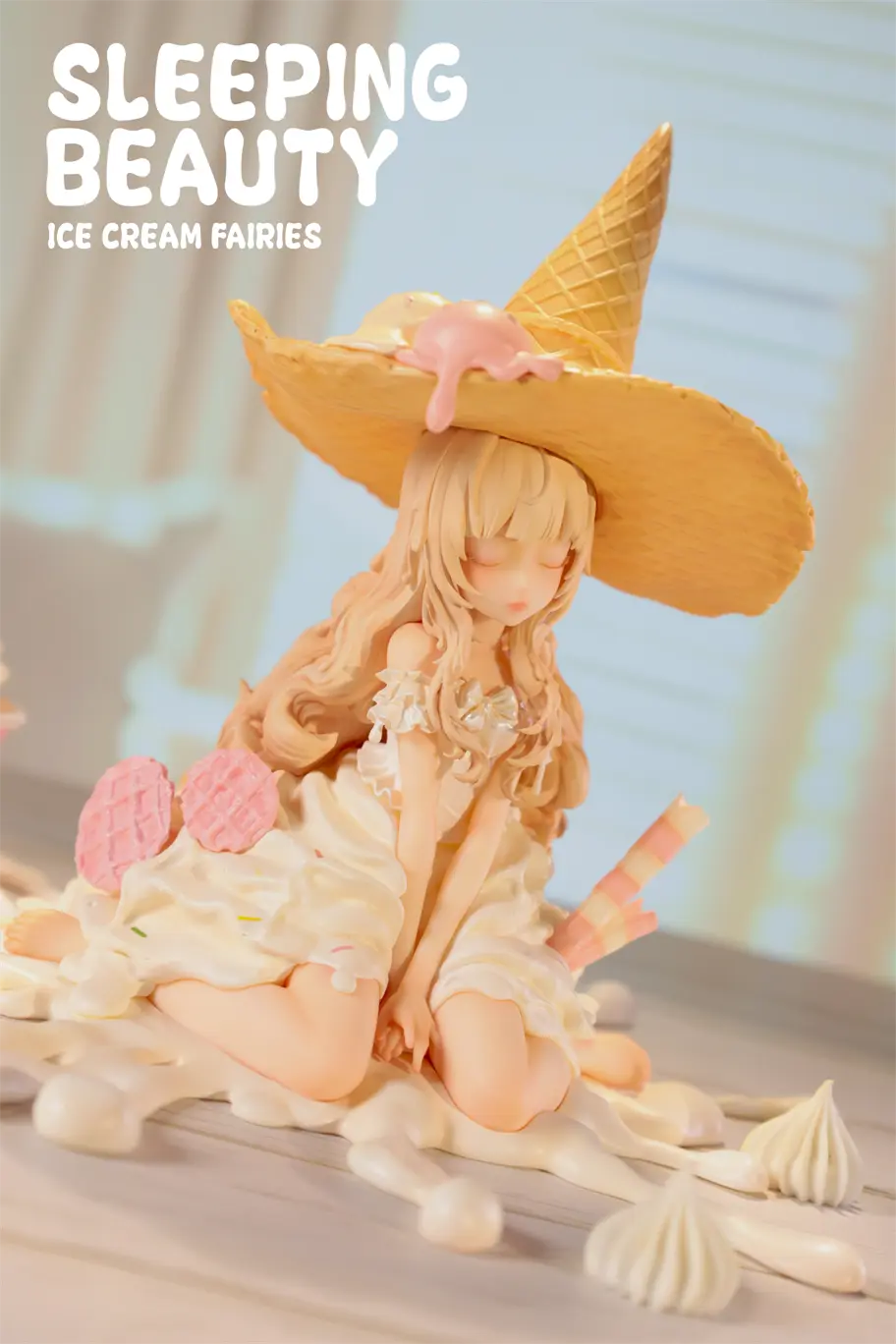WeArtDoing Studio - Sleeping Beauty-Ice Cream Fairies-Vanilla X Matcha X Chocolate (Licensed)Statue(GK)