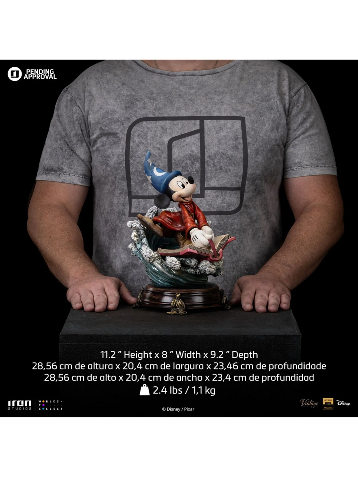 Mickey Statue - Disney Classic - Vintage Series - Iron Studios 1/10 GK Pre-sale