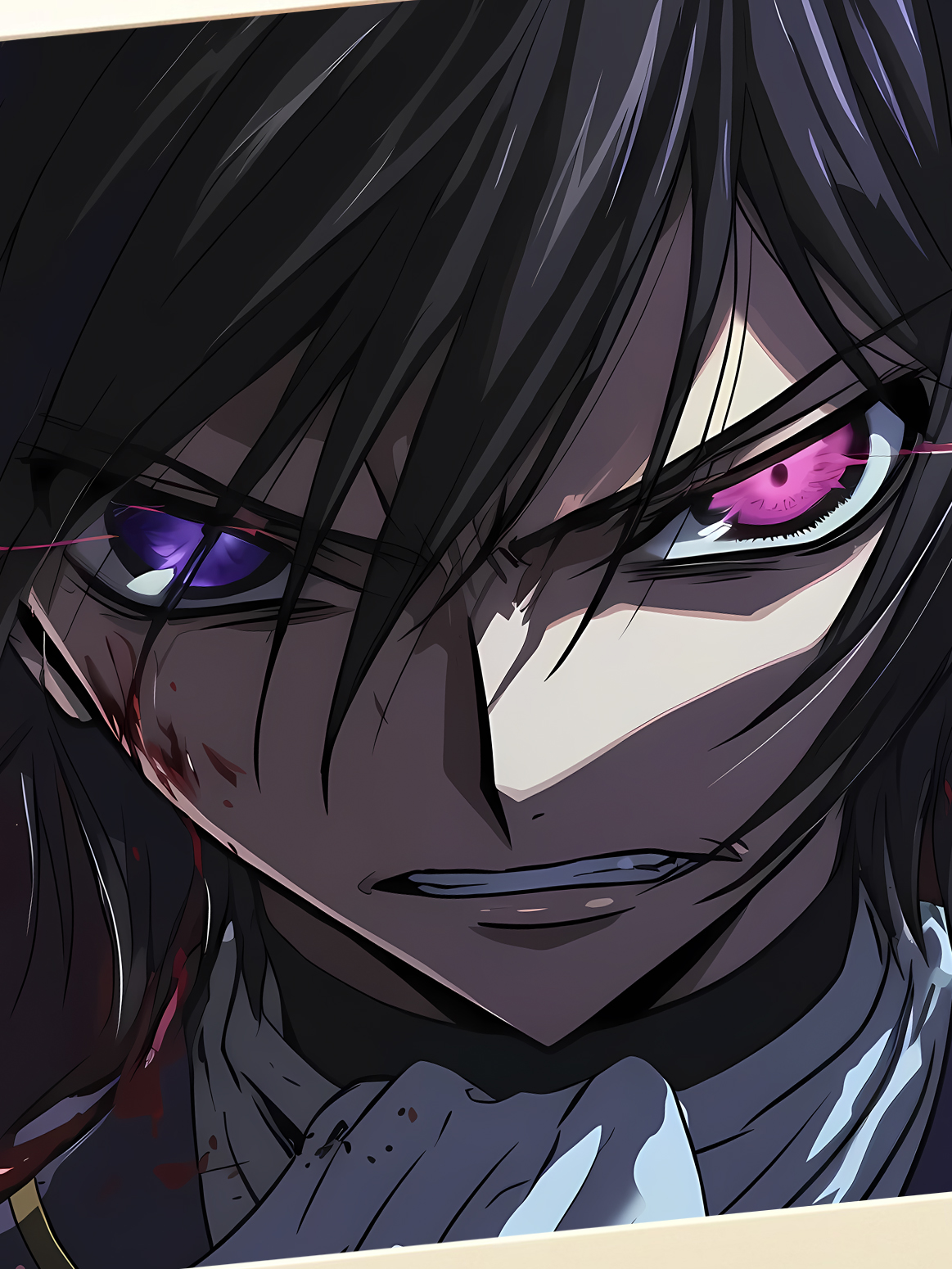 In stock Starry Sky "Code Geass" Rebellious Code Geass Decorative Painting Framed size: 61×40cm