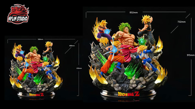 Saiyan VS Broly 2.0 1/4 GK pre-sale