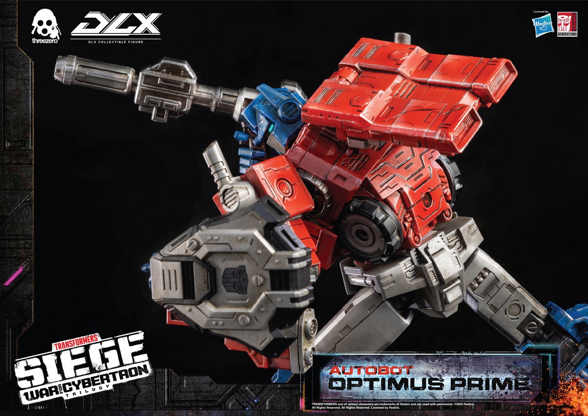 Threezero 10-inch Transformers War for Cybertron DLX Optimus Prime 14+ GK Pre-sale