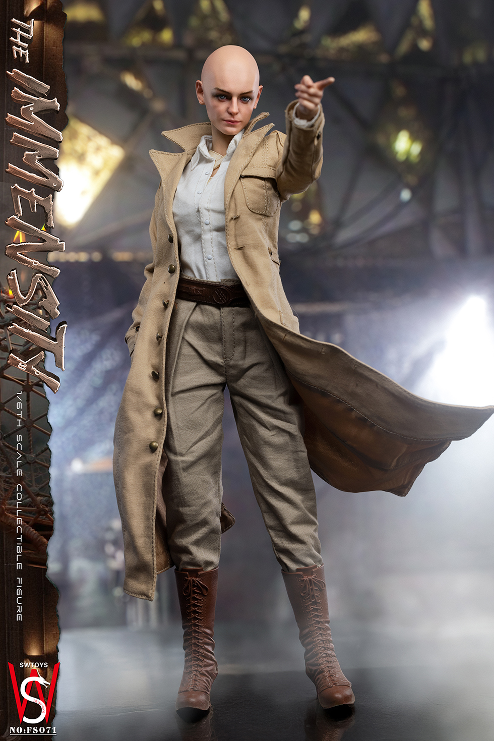 SWTOYS NO:FS071 Mind Manipulator 1/6 Scale, Soldier Statue GK Pre-sale