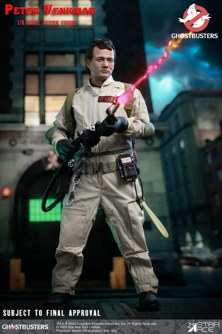 Ghostbusters 1/6 scale,action figures Peter Venkman and Winston Zeddemore (licensed),soldier