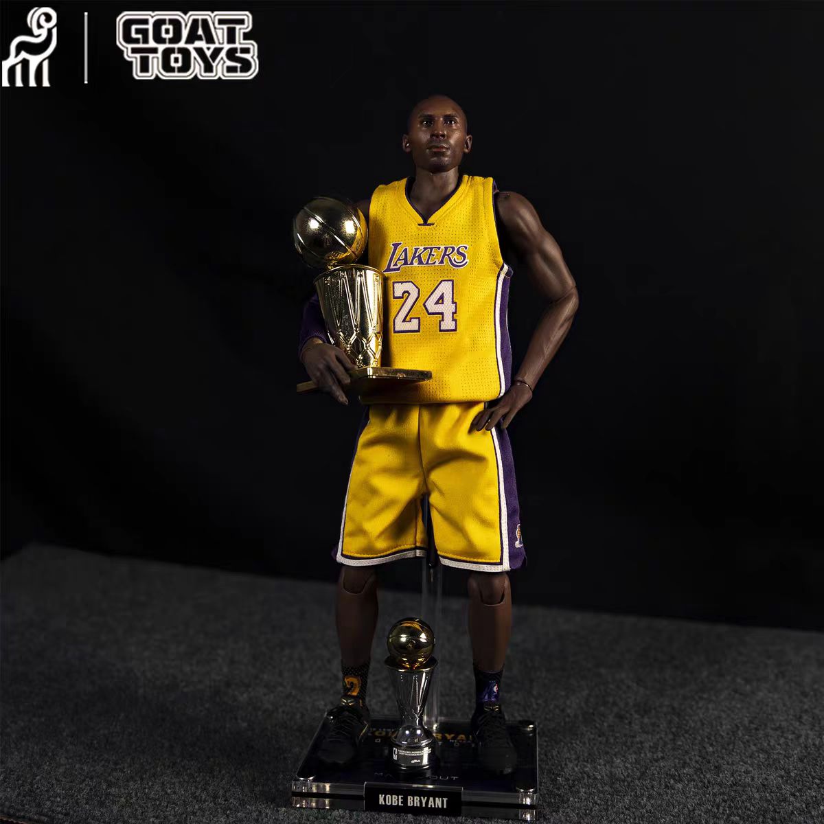 Kobe Bryant, 1/6 scale, retirement battle set, GoatToys studio, soldier statue GK pre-sale