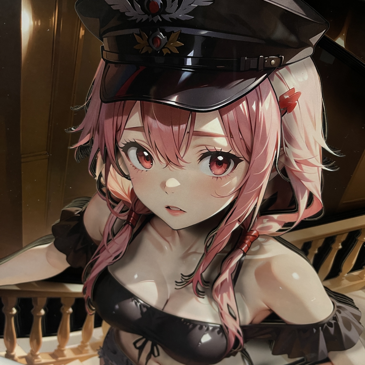 Guilty Crown Yui, 3D decorative painting, B&W Studio, in stock