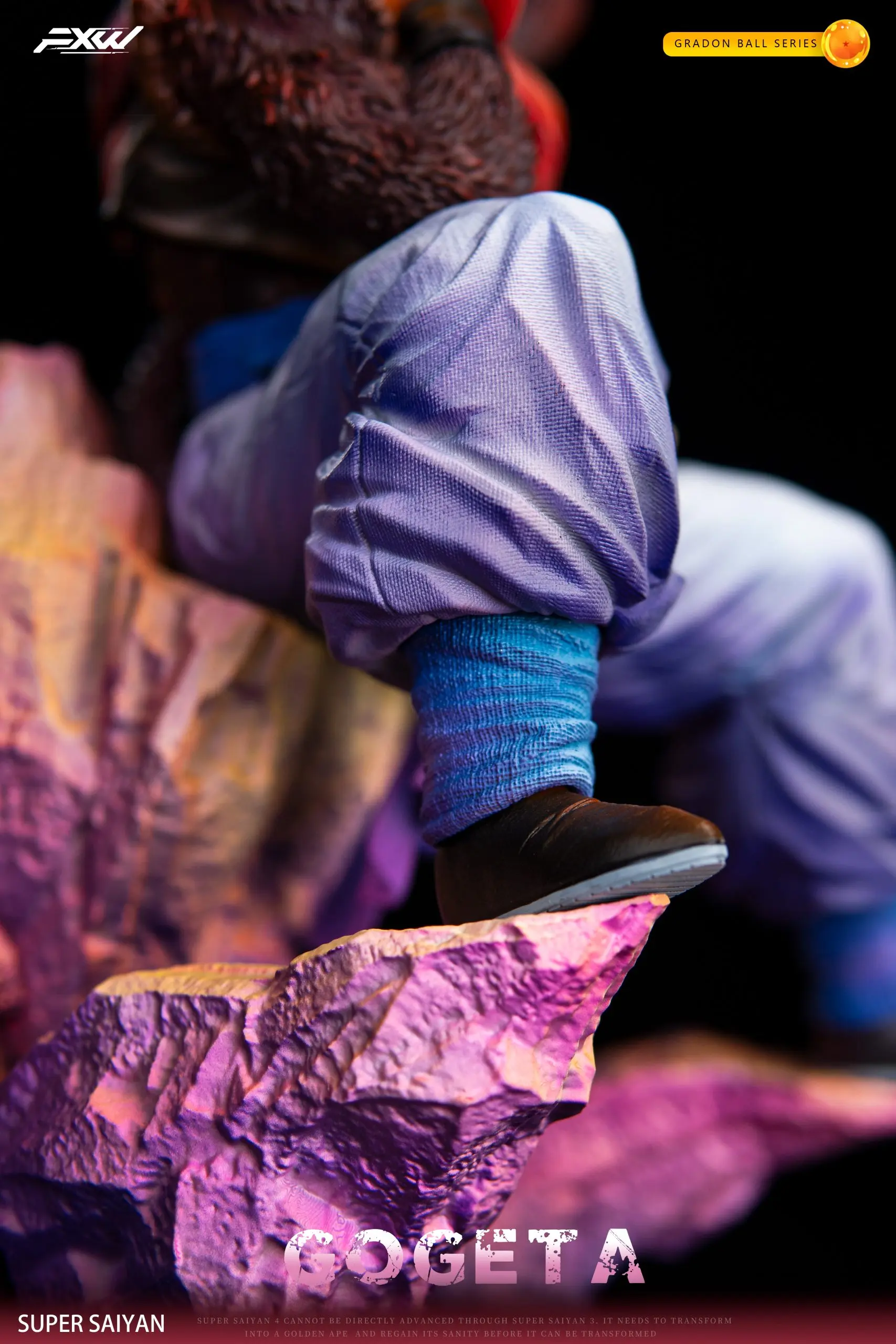 FXW Studio - Dragon Ball Super Saiyan 4 Gogeta Statue(GK)