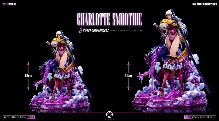 One Piece  Pirates Minister of Juice Charlotte Smoothie Statue GK, C2 Studio 