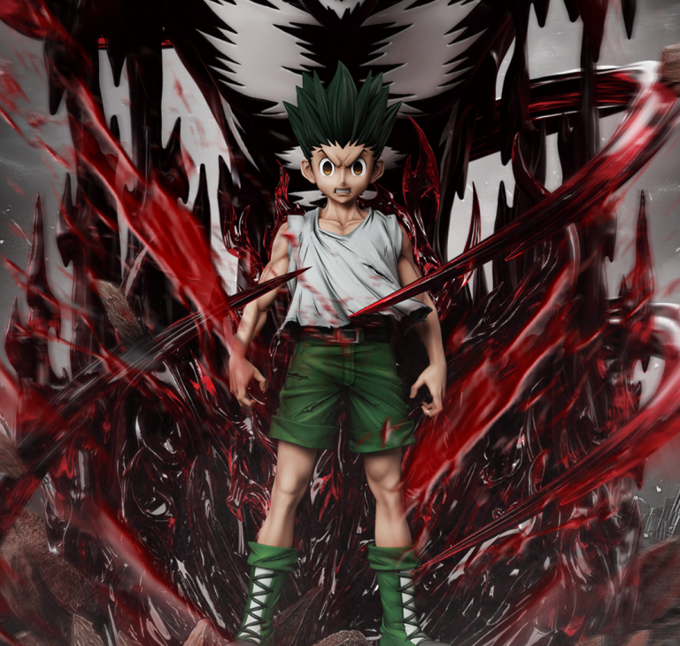 Hunter × Hunter Mental breakdown Gon Freecss statue GK-PG Studio pre-sale