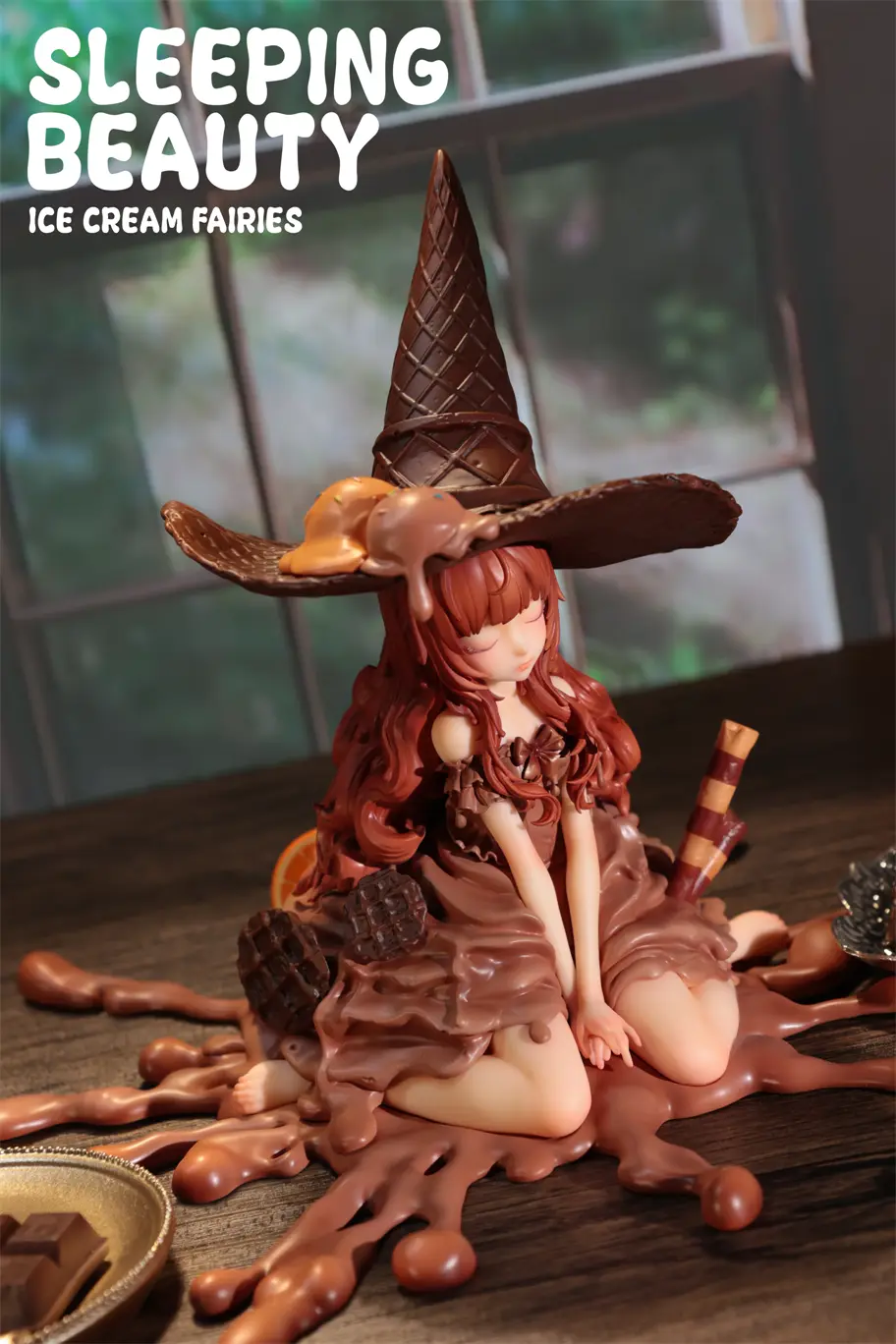 WeArtDoing Studio - Sleeping Beauty-Ice Cream Fairies-Vanilla X Matcha X Chocolate (Licensed)Statue(GK)