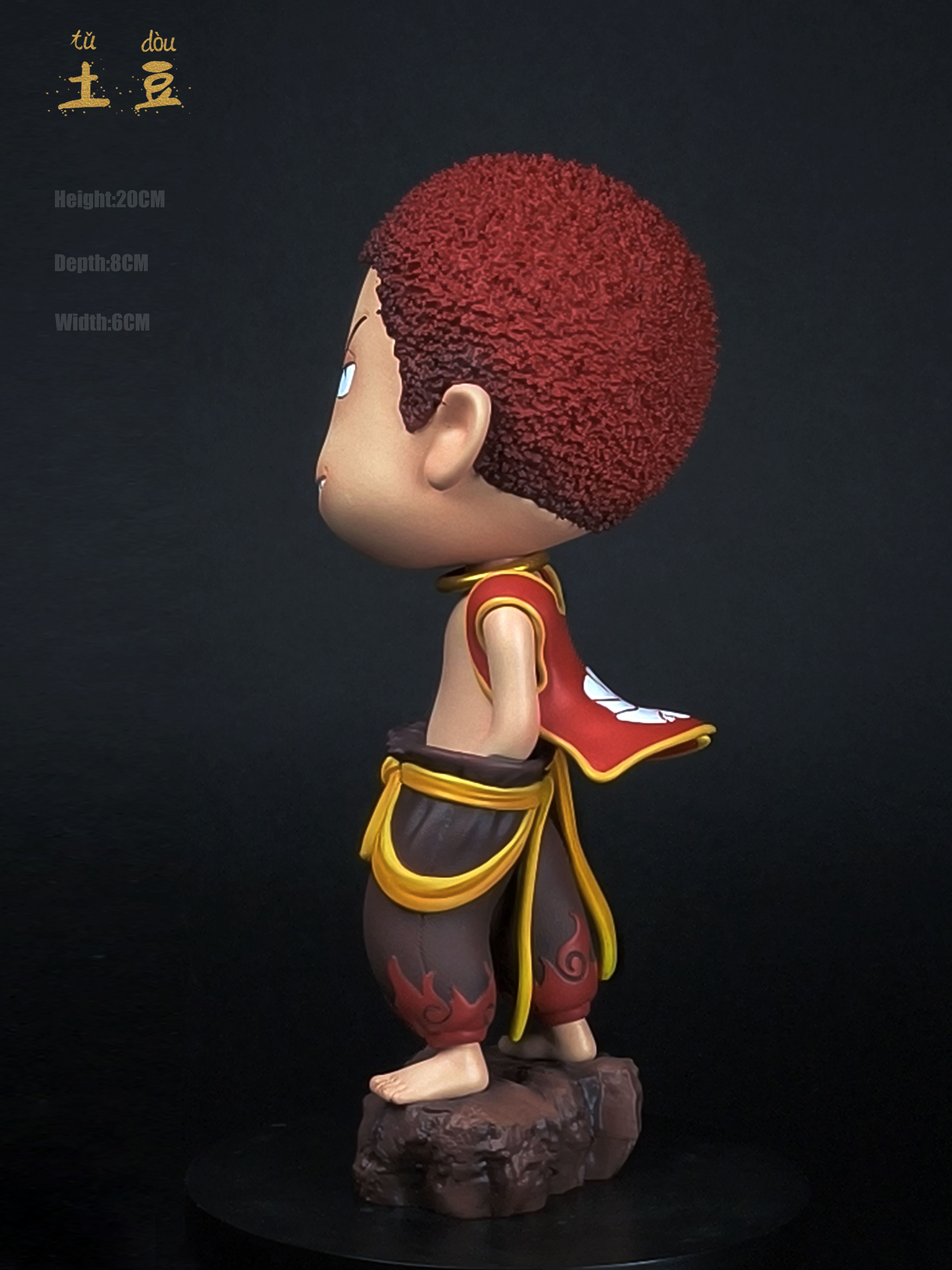 Slam Dunk-Sakuragi Hanamichi Q version COS Nezha statue GK,Tudou Studio,pre-sale