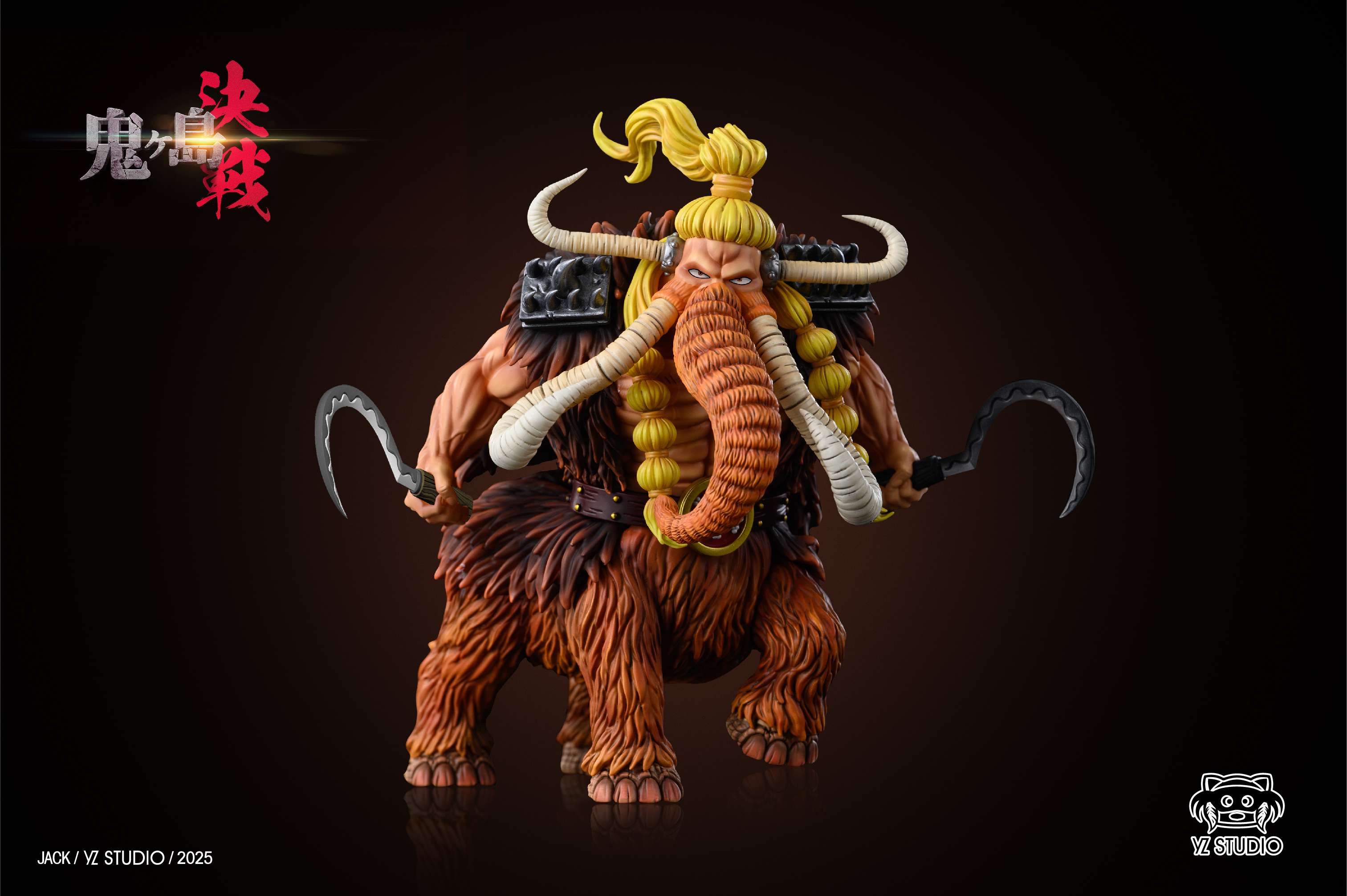 [Pre-sale] yz Onigashima Decisive Battle Series 20th Episode Human-Beast Jack [Size] 14.5cm (GK)