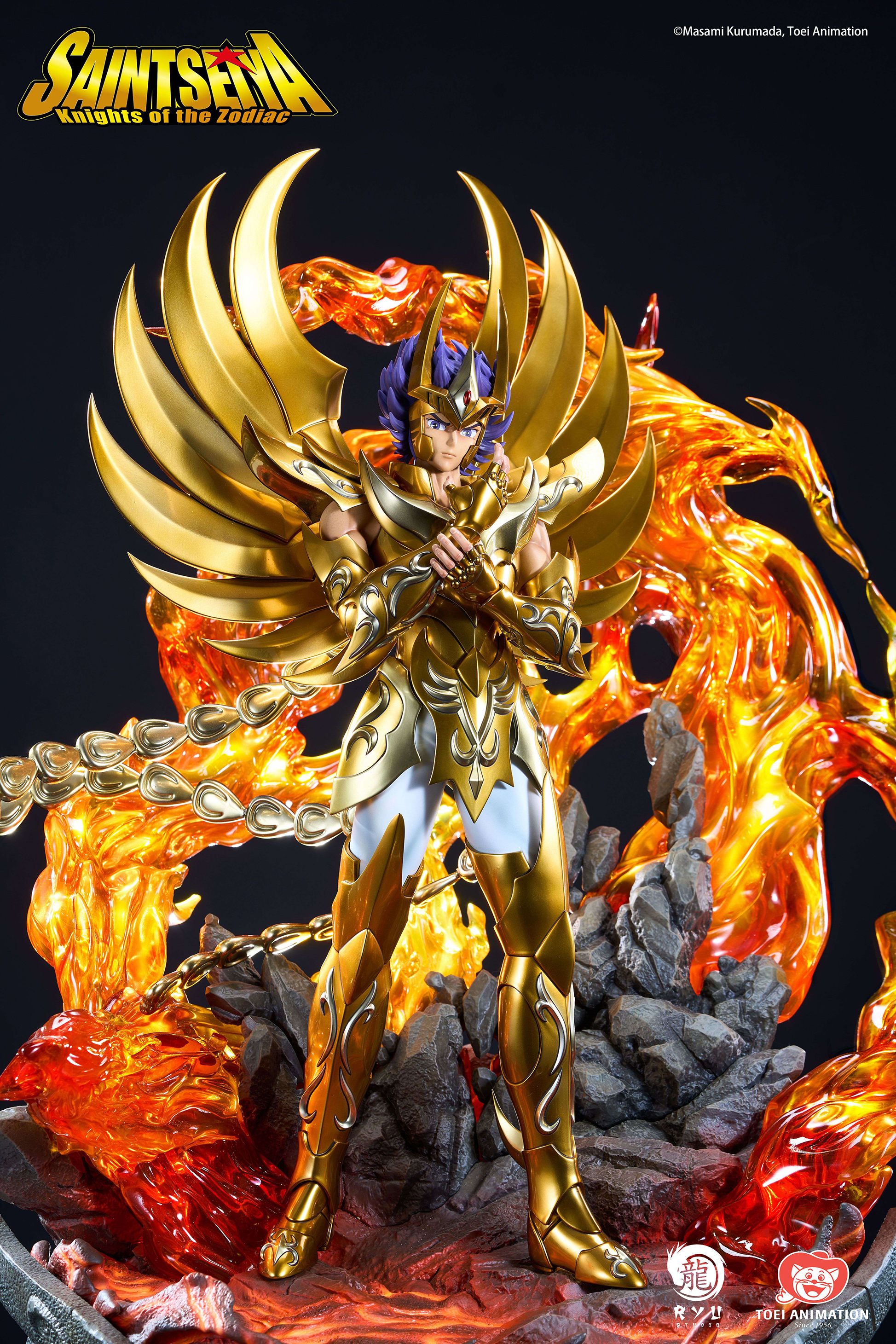 Saint Seiya Phoenix Ikki 1/4 scale Statue GK(Licensed)-Ryu Studiio Pre-sale