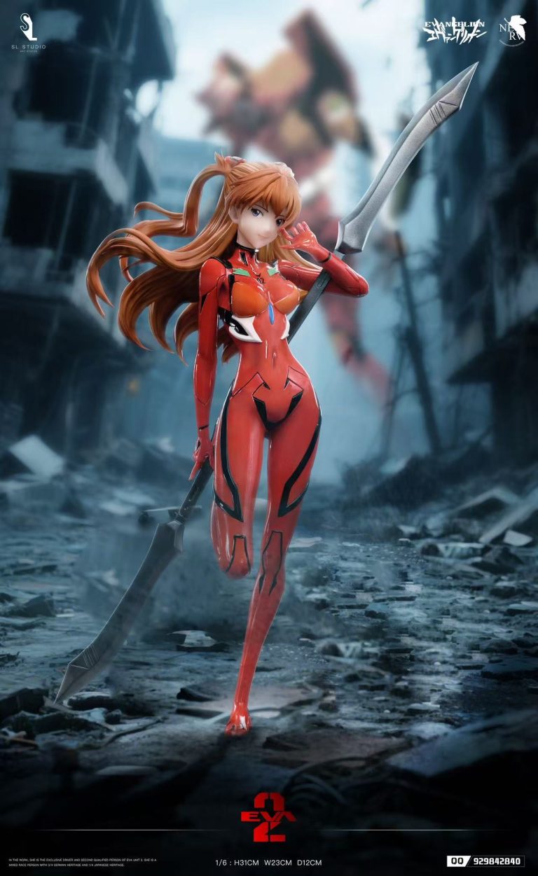 Neon Genesis Evangelion Soryu Asuka Langley Plug Suit Statue (GK) Figure-SL Studio Pre-sale