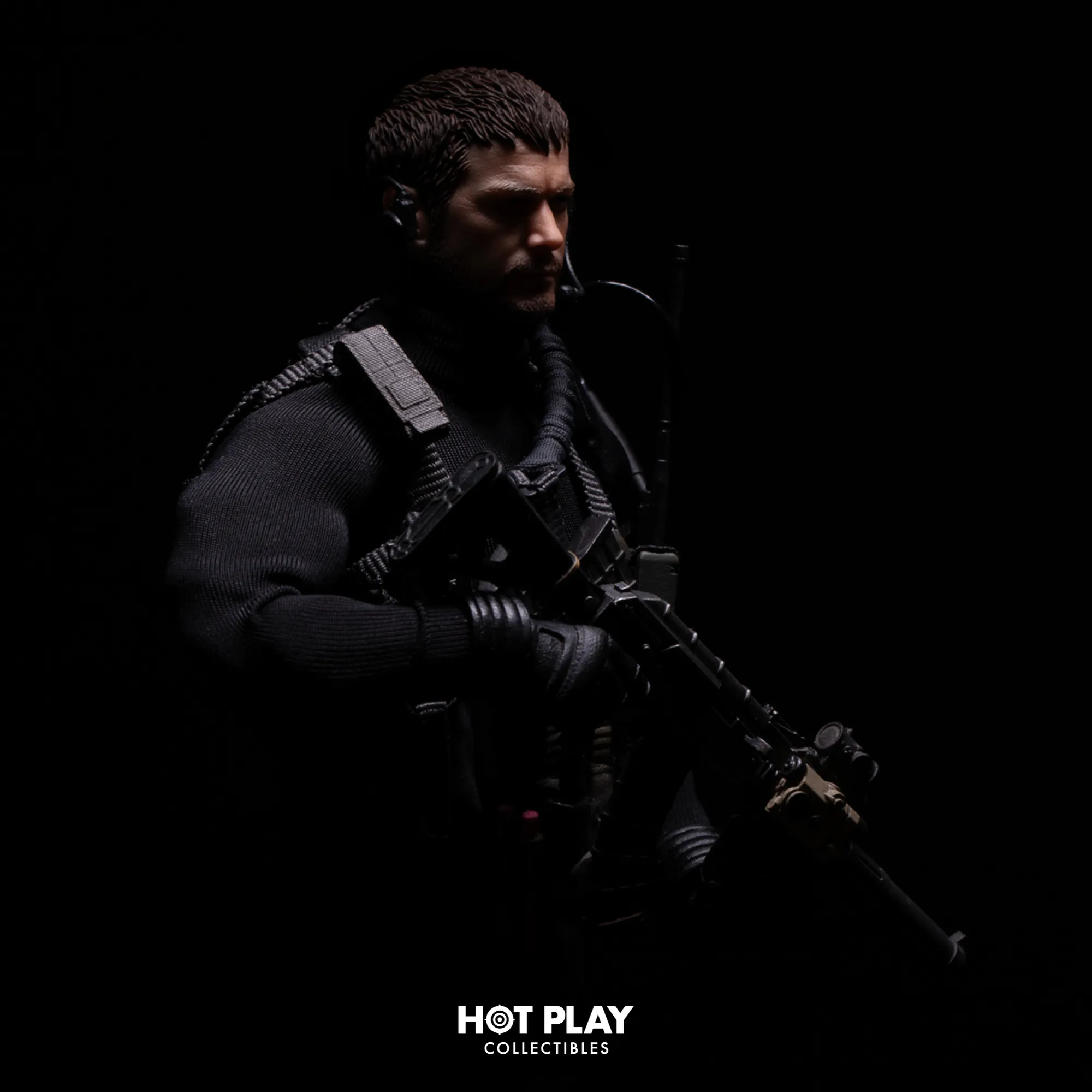 Captain Wolf Hunter HP001 (Deluxe Ver.) Action Figure  1/12 Statue(GK)-Hot Play