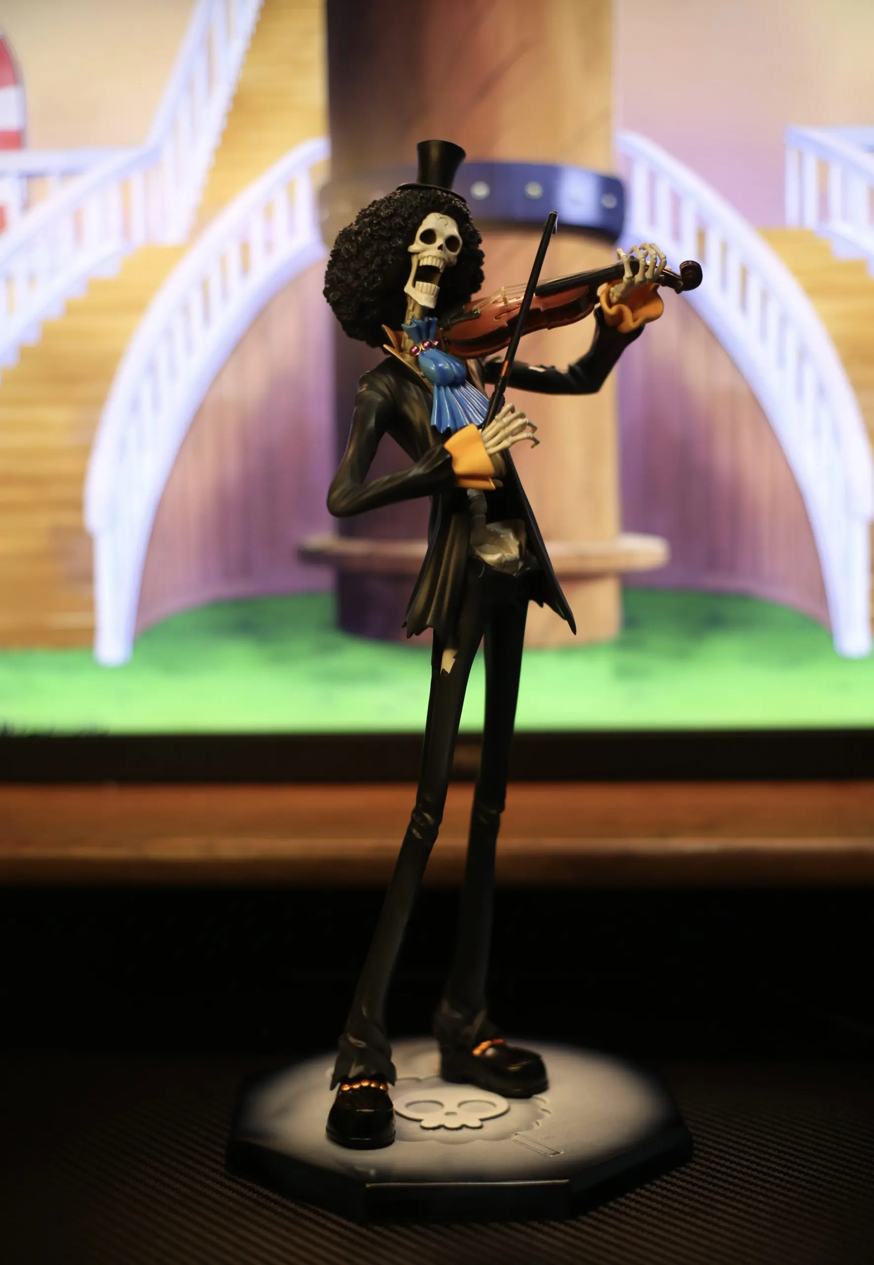 SPADES K Studio - One Piece Straw Hat Pirates Two Years Ago Series #3 Brook Statue(GK)