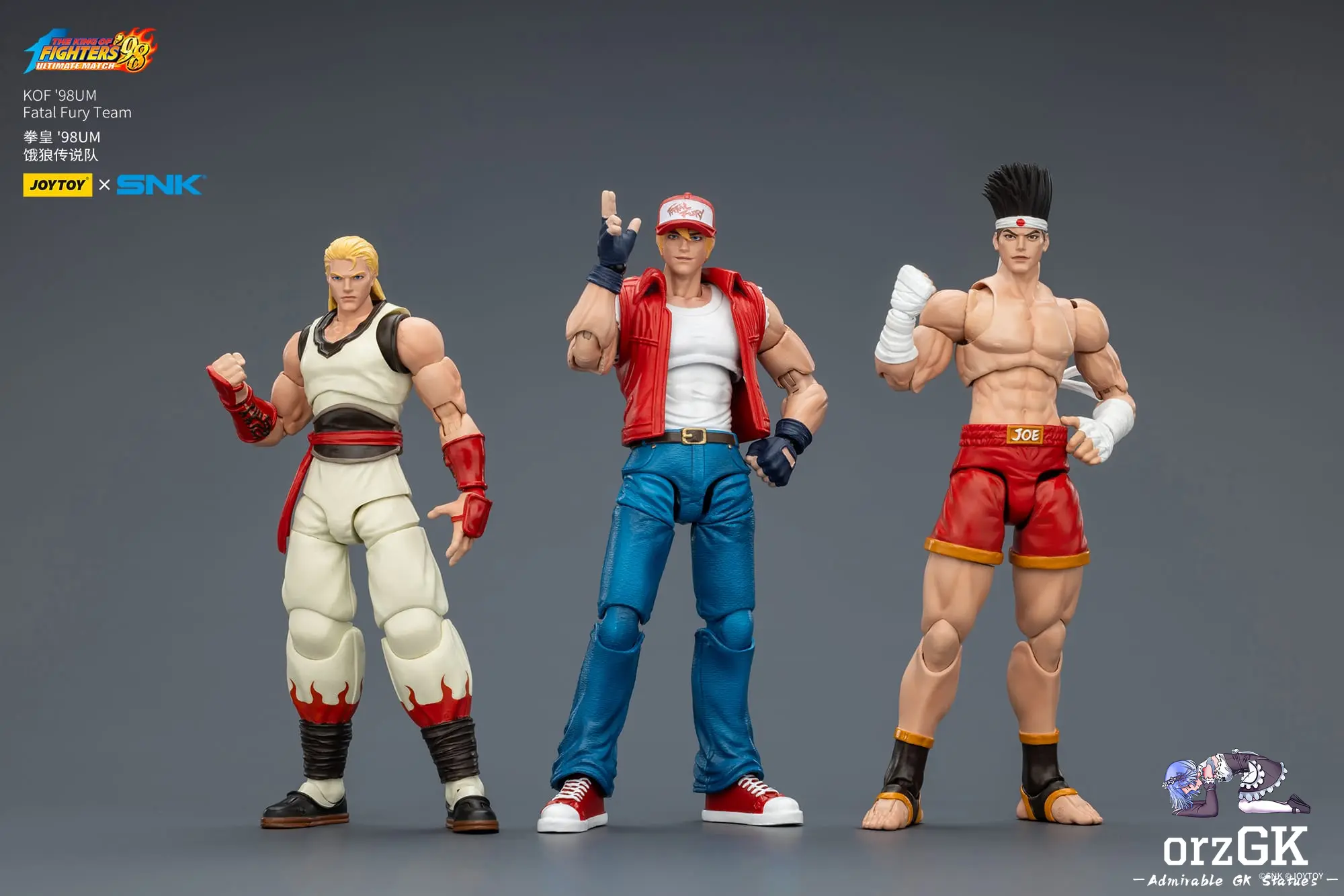JOYTOY - KOF'98UM Fatal Fury Team Set Licensed Statue 