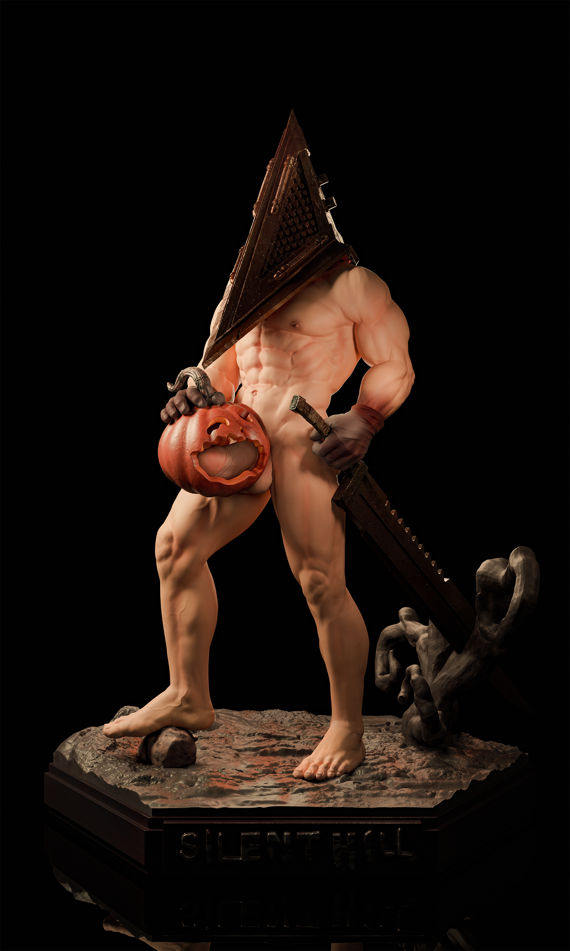 Ohno Studio-Triangle Head Statue(GK)(Adult 18+)