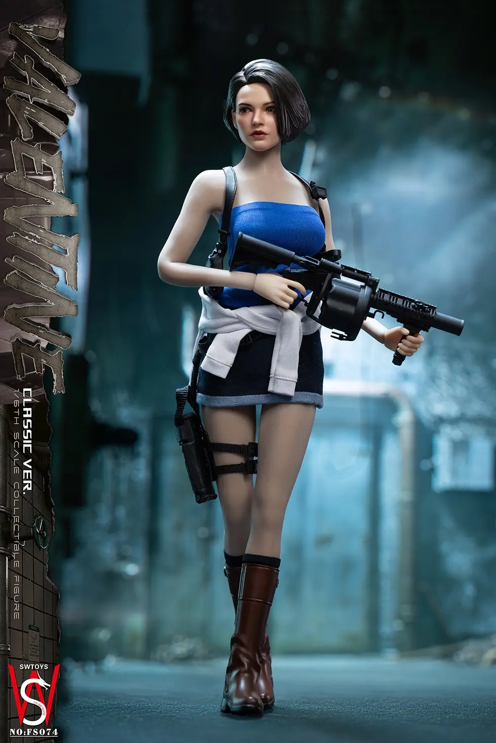 SWTOYS Studio - FS074 Jill Valentine Action Figure Resident Evil Statue