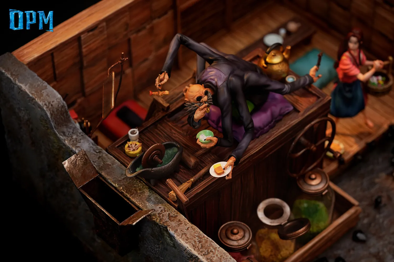 OPM Studio - Spirited Away Kamaji Statue 