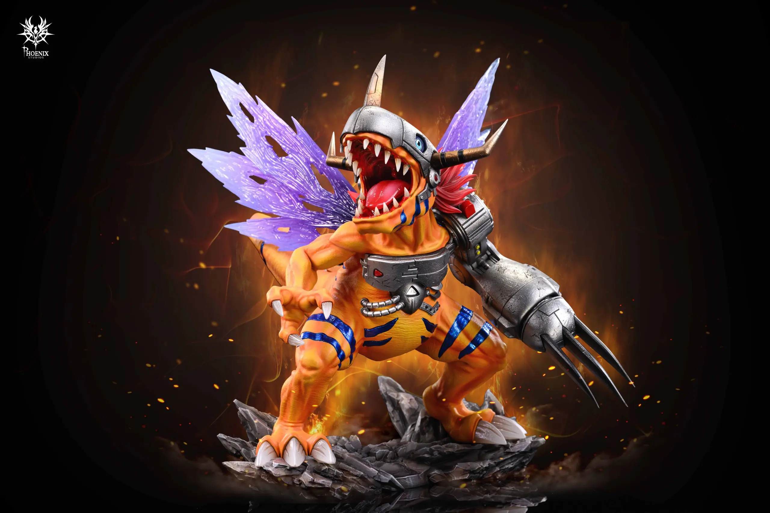 Phoenix Studio - Digimon Digimon Series 02 MetalGreymon Statue(GK)