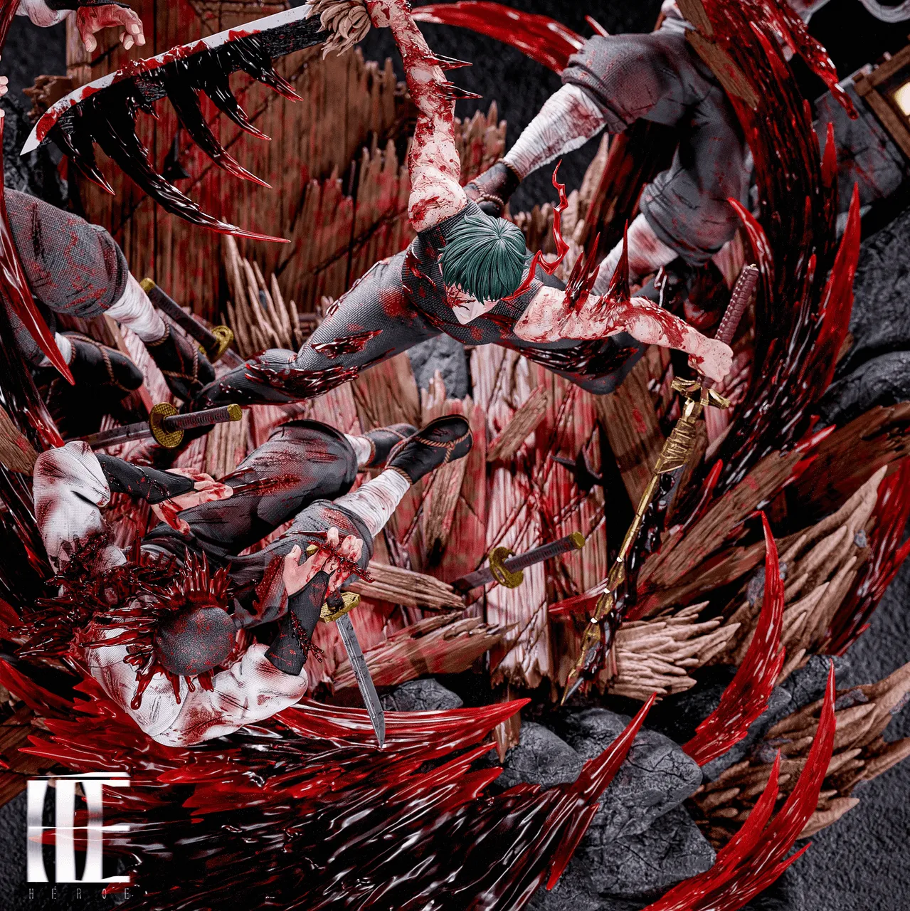 Heroe Collectibles Studio - Maki Zenin Jujutsu Kaisen Statue