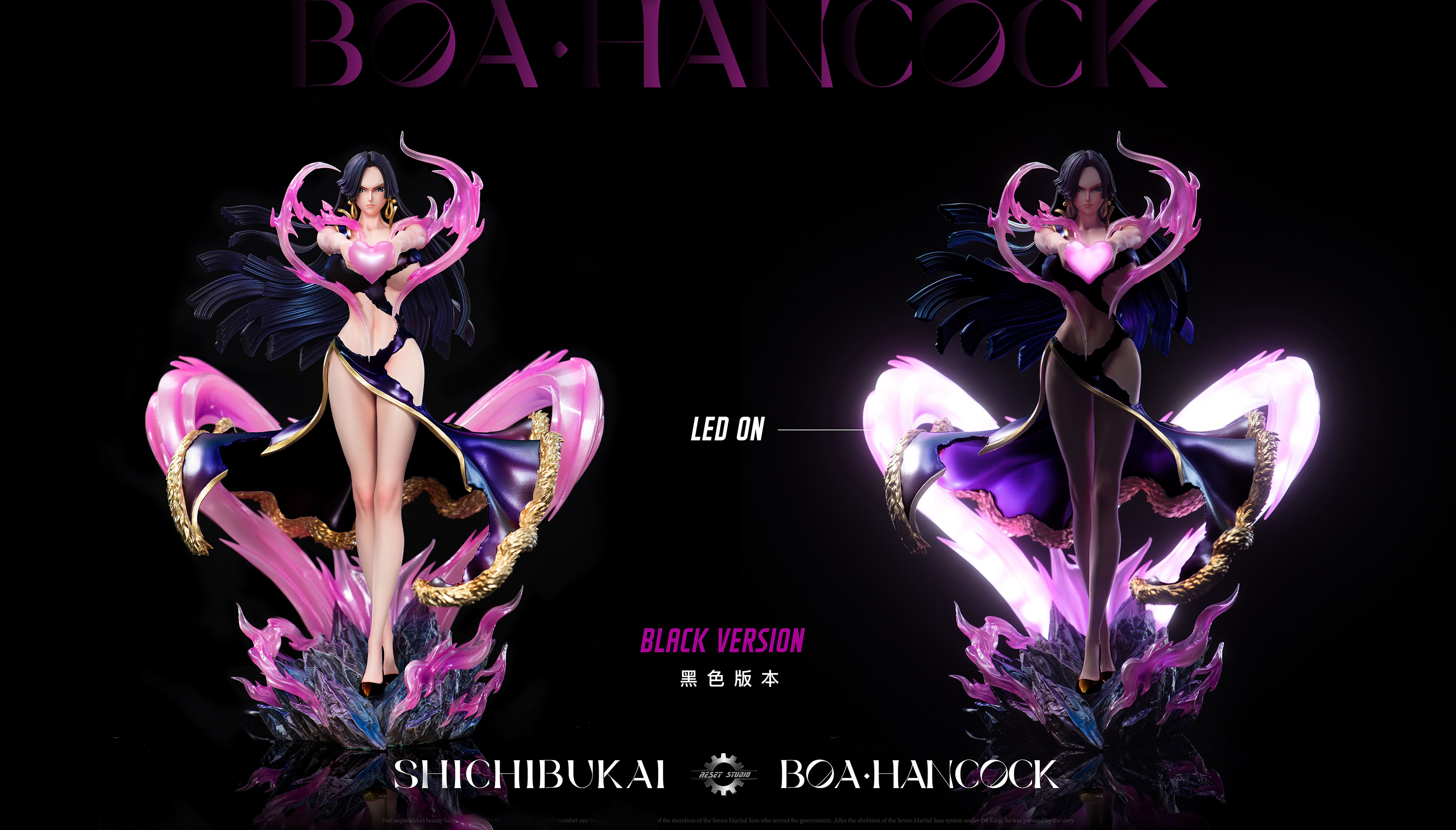 One Piece Torn Clothes Boa Hancock Statue (GK) Figure -Reset Studio Pre-sale