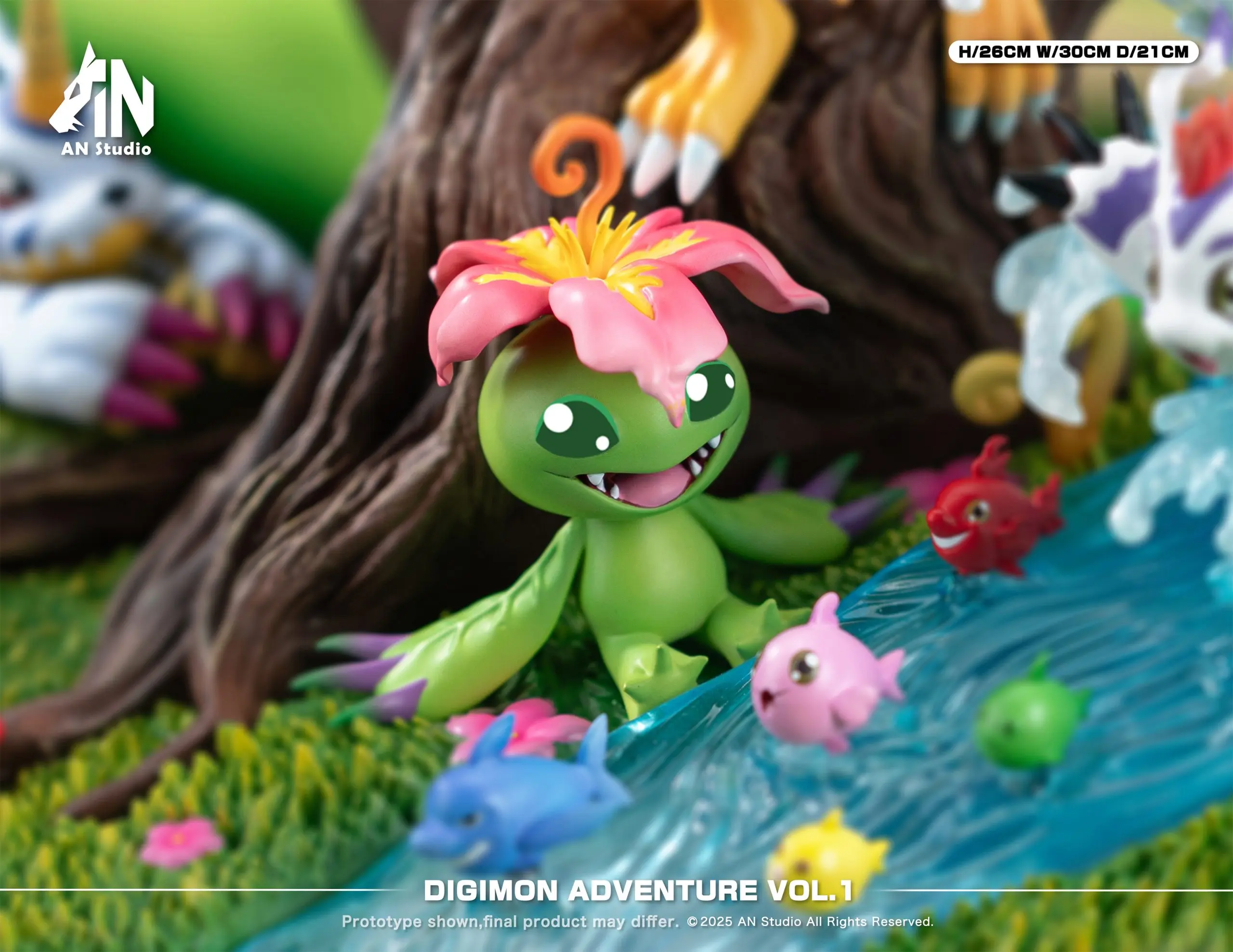 AN Studio - Digimon Digimon Desktop Ecology Series #1 Statue(GK)