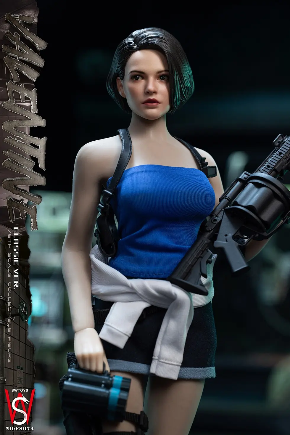 SWTOYS Studio - FS074 Jill Valentine Action Figure Resident Evil Statue