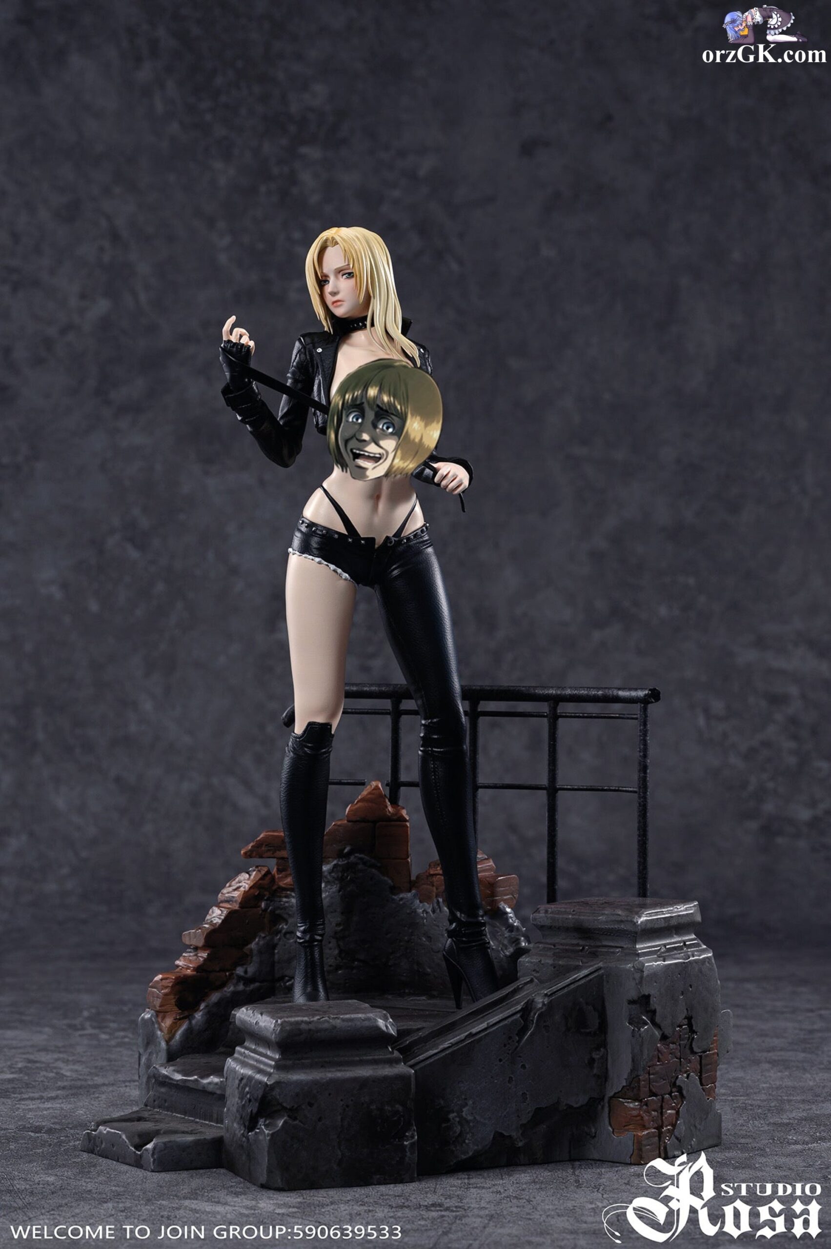 In stock-Sexy Series Annie Leonhart Statue (GK)(Adult 18+) -Rosa Studio