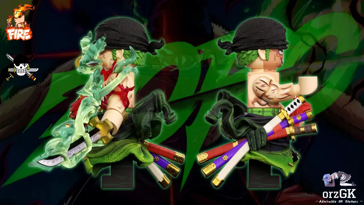 YYDSJ Studio - Awakened Zoro One Piece Statue 