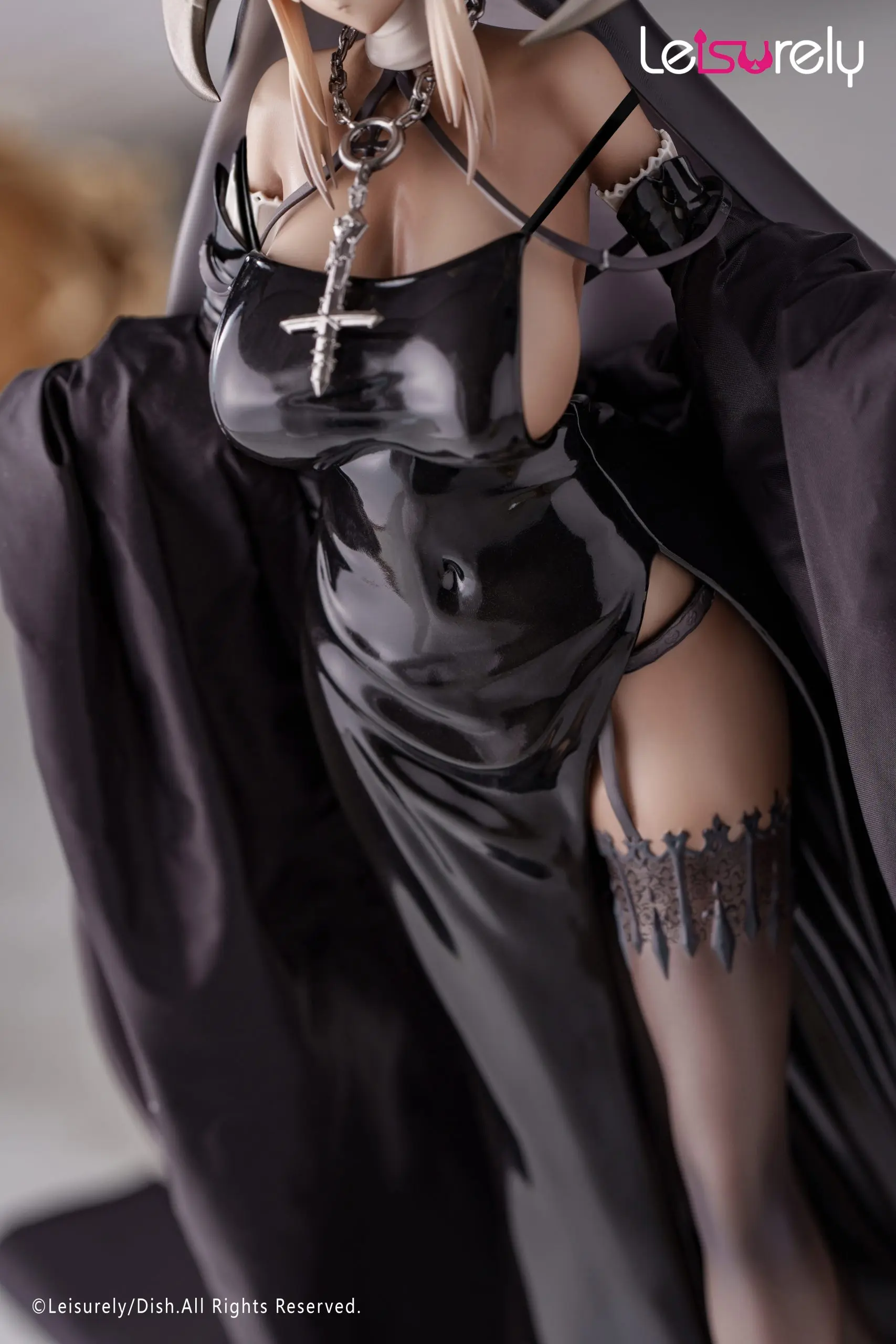 Leisurely - Black nun (Licensed)Statue(GK) 