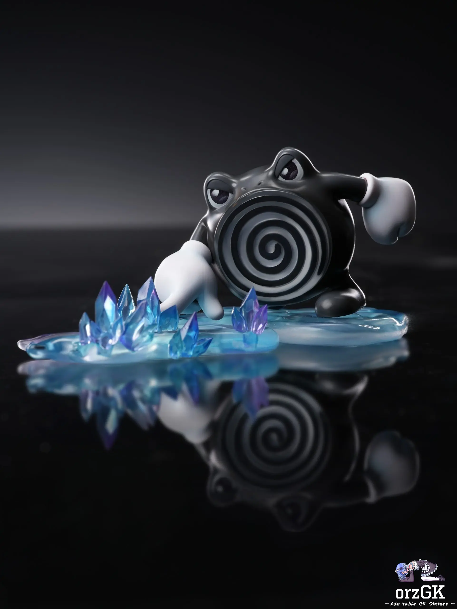 Red Art Studio - Pokemon Special Edition Red X Poliwhirl 1/4 Statue 