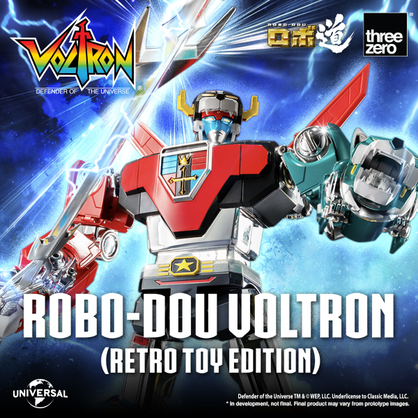 Voltron: Defender of the Universe Voltron Action Figure (Licensed)-Threezero  Pre-sale