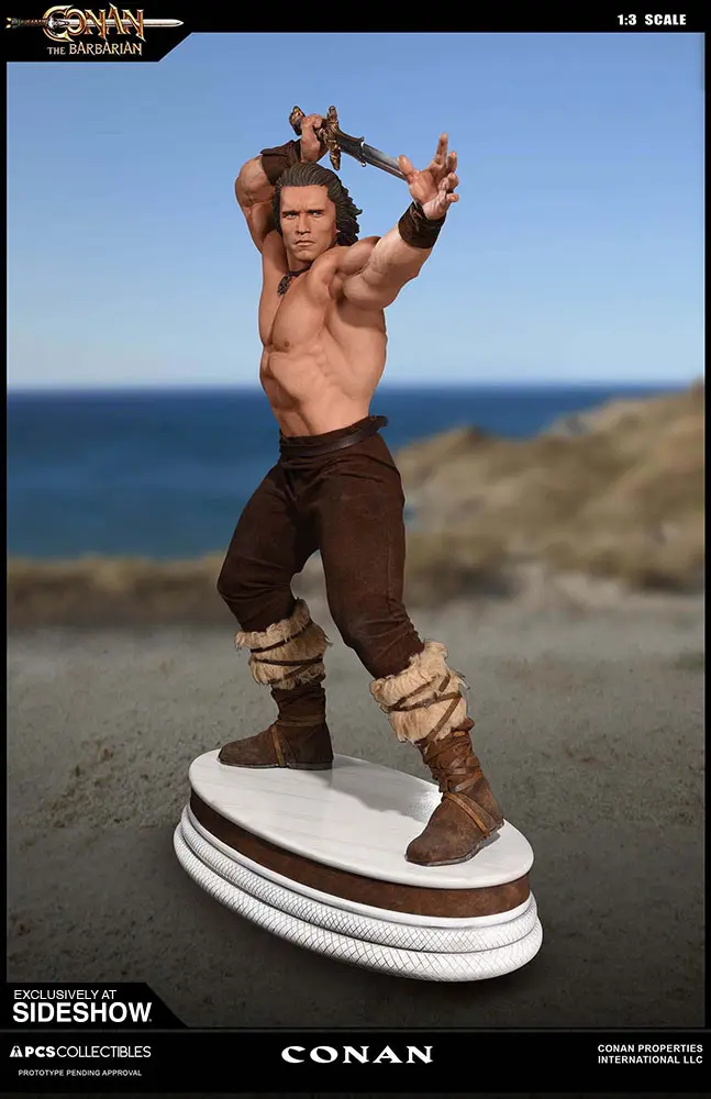In stock-Sideshow Collectibles & PCS Collectibles - Conan the Barbarian (Licensed)  Statue (GK)