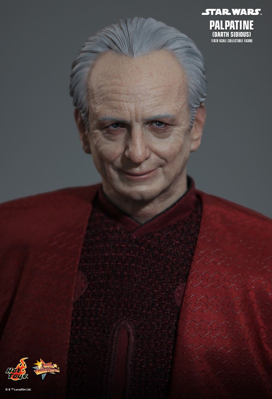 Star Wars: Episode III Revenge of the Sith Palpatine Darth Sidious MMS805 (Licensed) Action Figure-Hottoys Pre-sale-KWII-GK