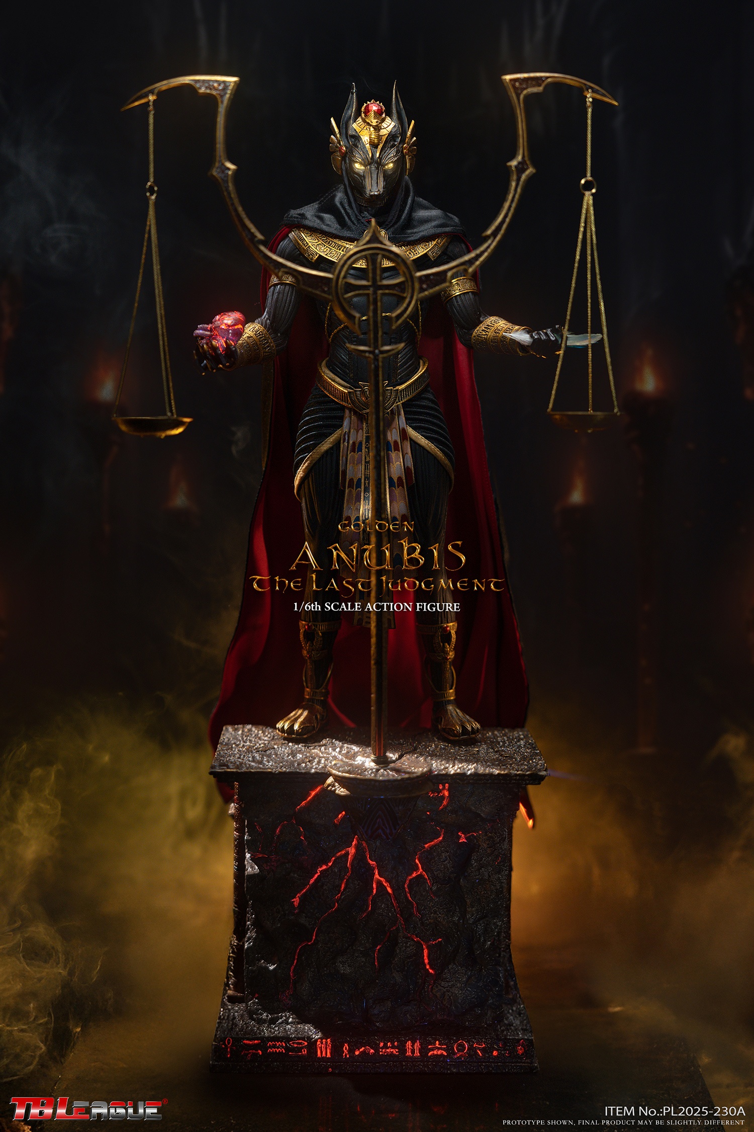 The Last Judgment Anubis 1/6 Scale Action Figure PL2025-230A PL2025-230B (Licensed) Statue(GK)-TBLeague -KWII-GK